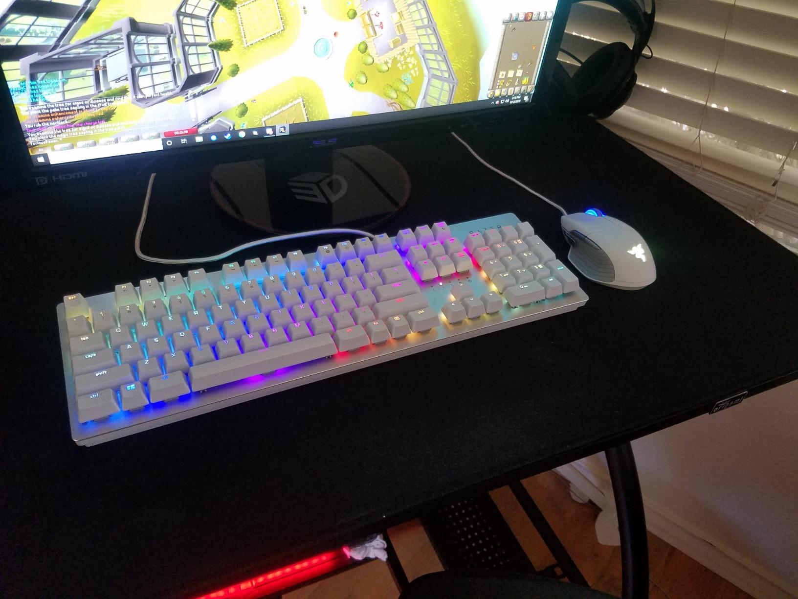 Good but the clicky switches grew on me slowly