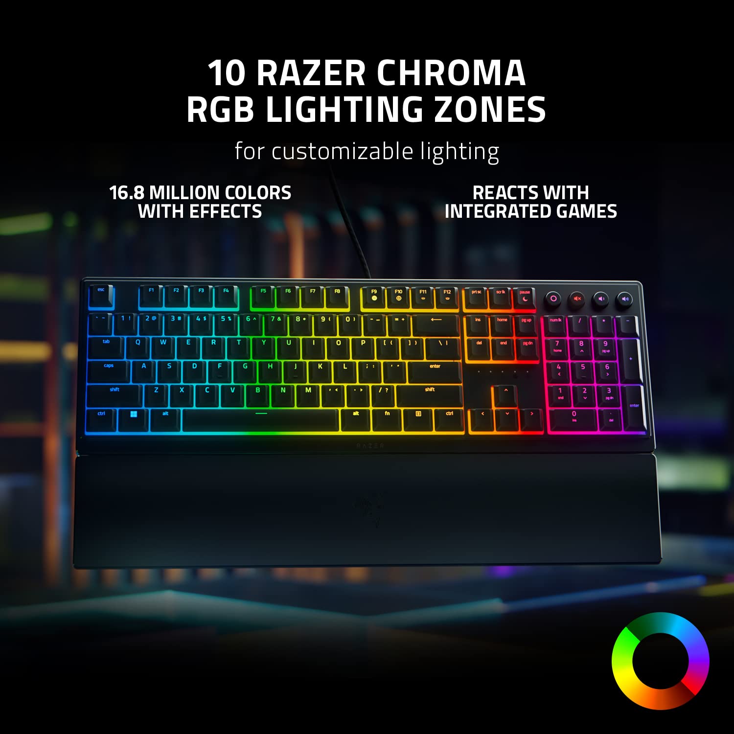 razer-ornata-v3-gaming-keyboard-low-profile-mecha-membrane-switches-10-zone-chro image 7