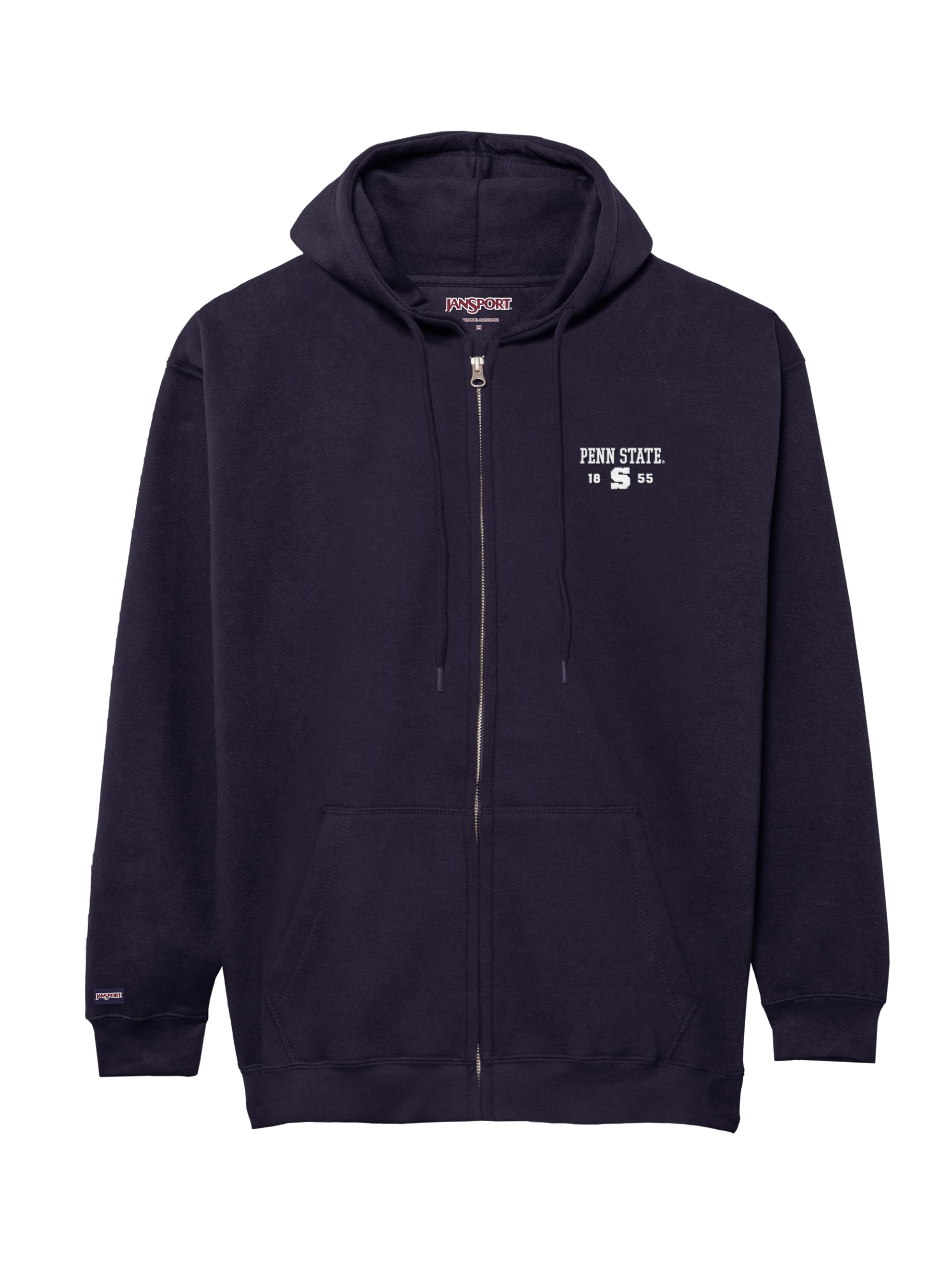 jansport-ncaa-rival-full-zip-hoodie-officially-licensed-team-hoodie-with-double- image 1