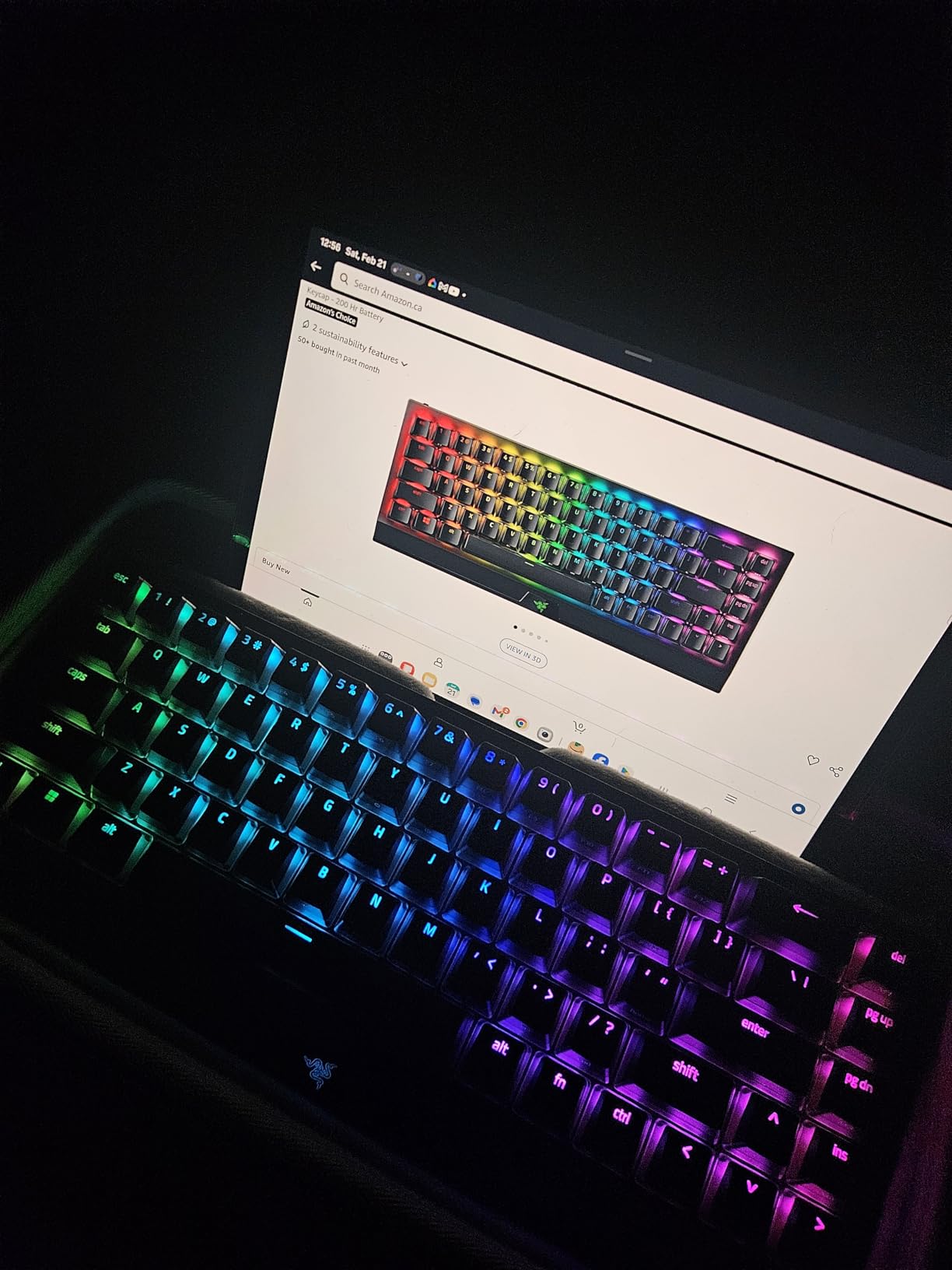 Mine arrived with a double-typing key