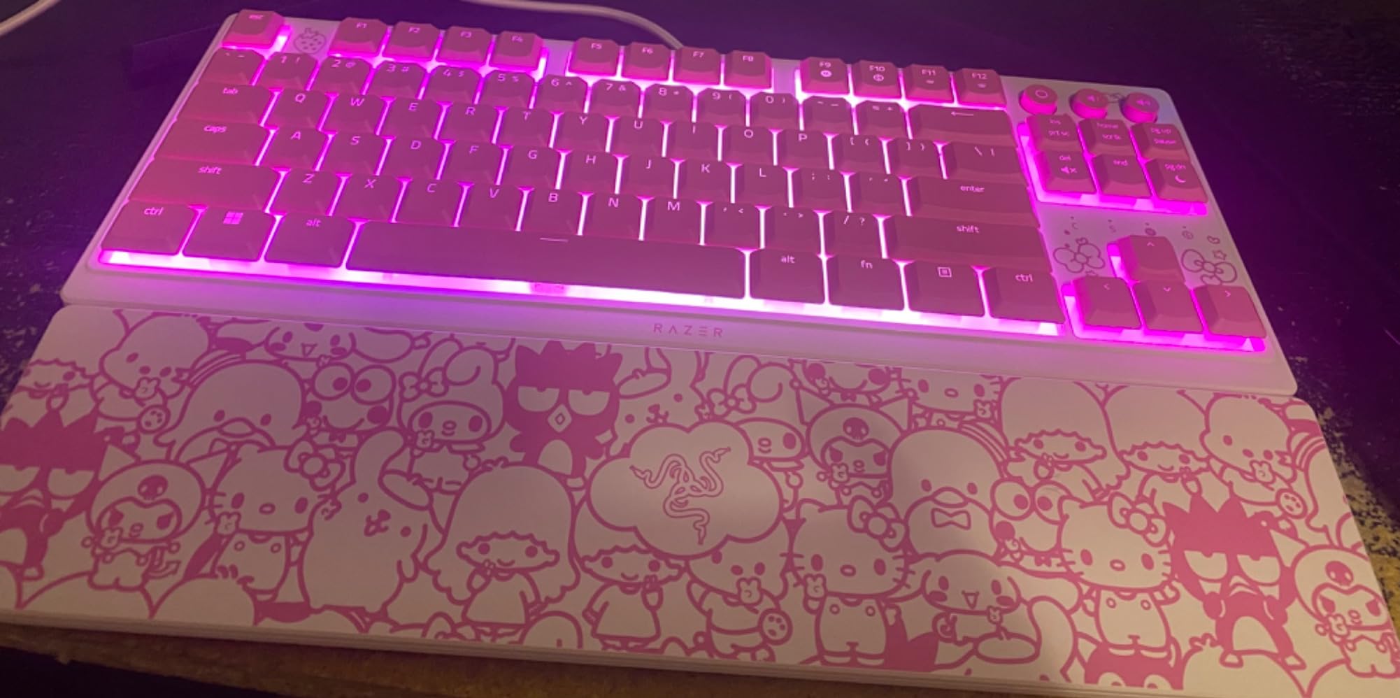 Upgraded from a membrane board