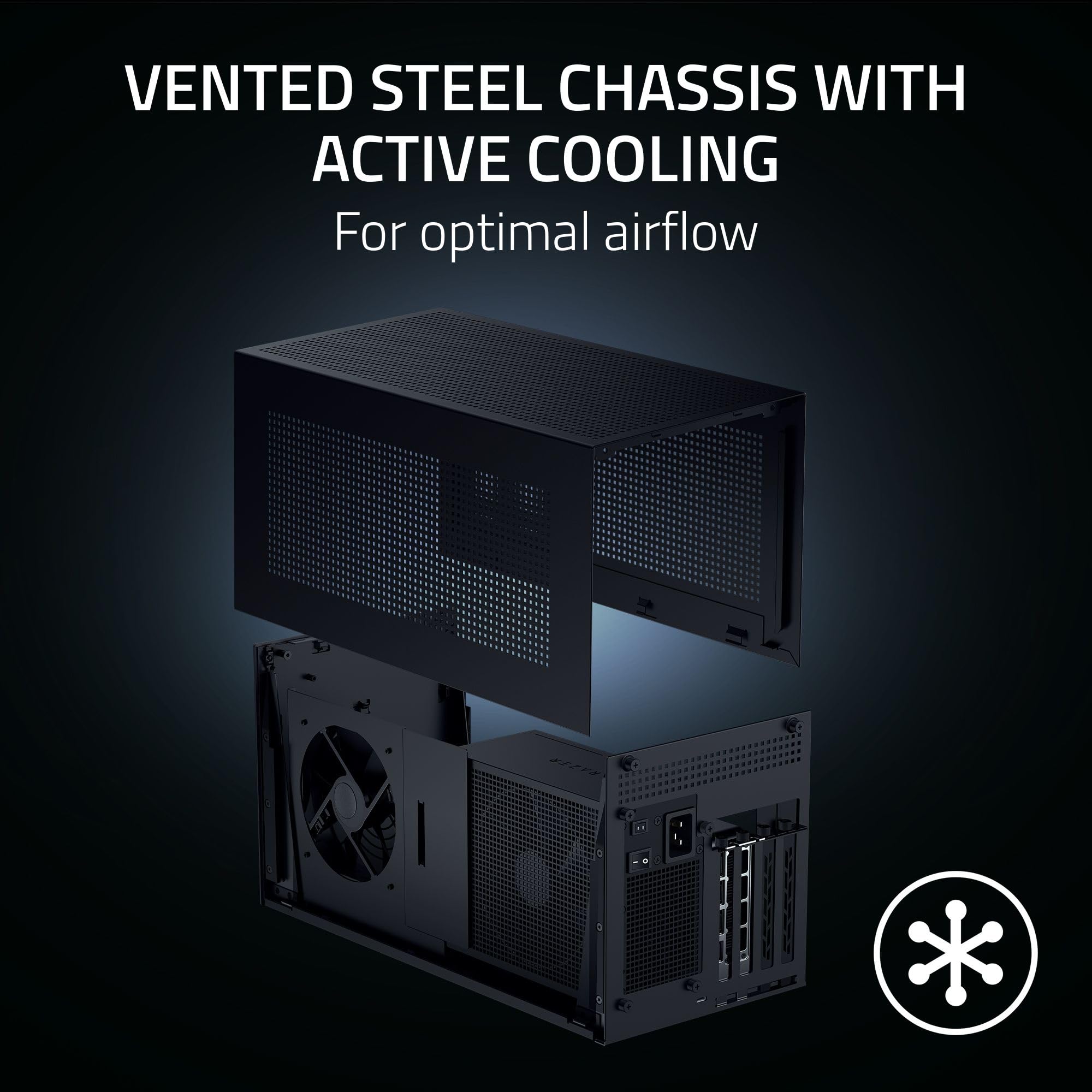 razer-core-x-v2-external-graphics-enclosure-egpu-thunderbolt-5-4-usb-4-4-slot-pc image 7