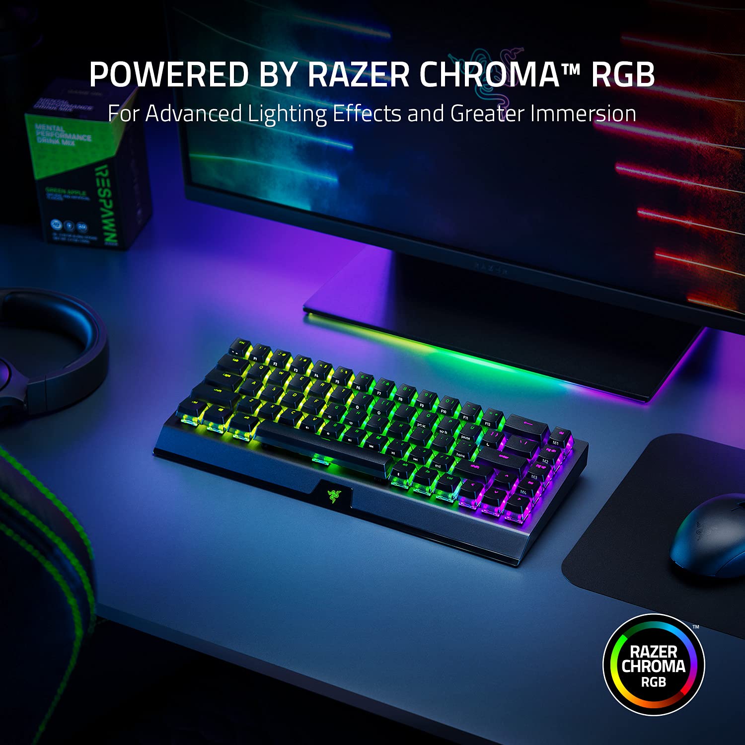 razer-blackwidow-v4-mini-hyperspeed-65-wireless-hot-swappable-gaming-keyboard-wi image 7