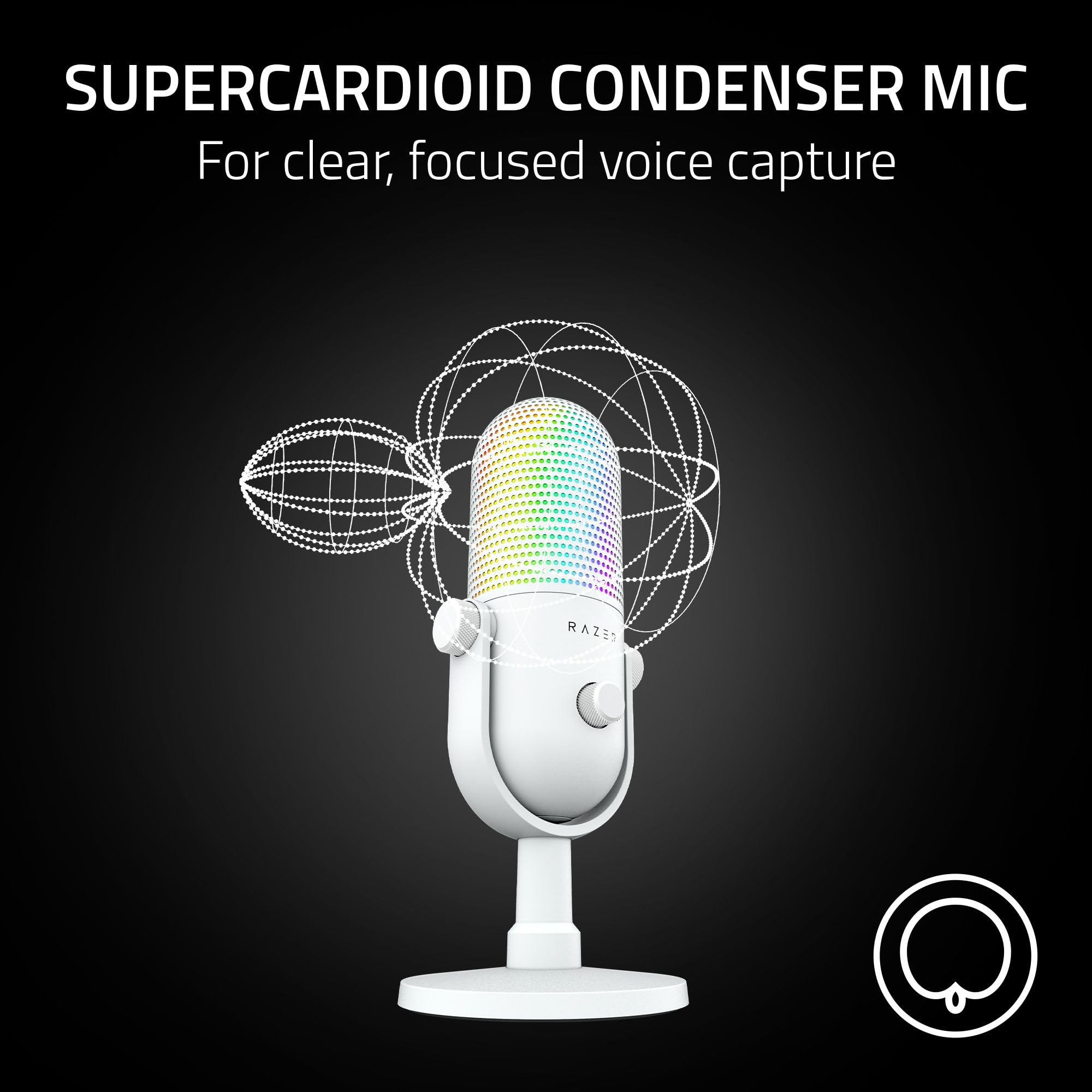 razer-seiren-v3-chroma-32-bit-dsp-usb-c-condenser-microphone-for-pc-white-ai-aud image 4