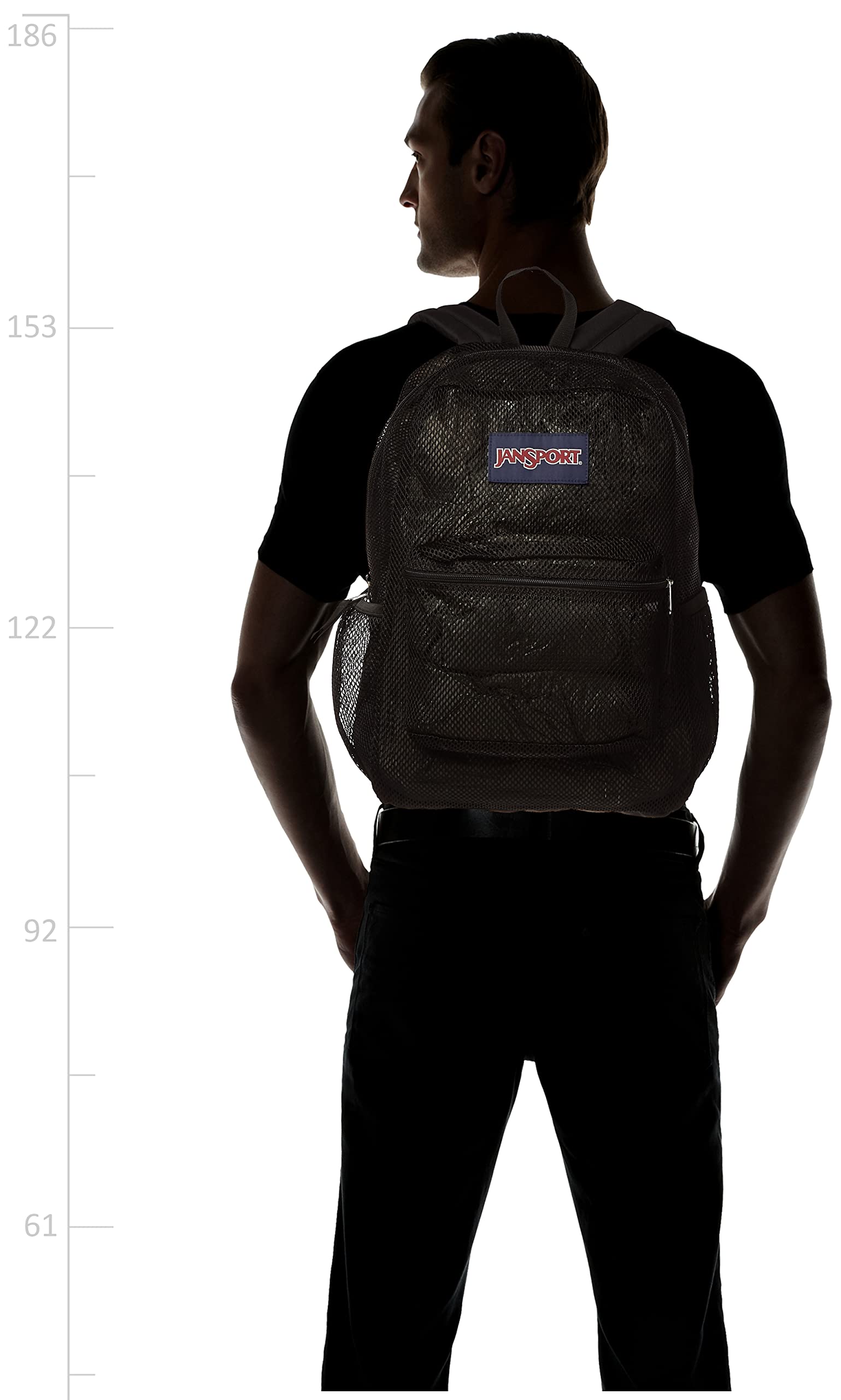 jansport-eco-mesh-backpack-red-tape-black-semi-transparent-17-x-12-5-x-6-recycle image 3