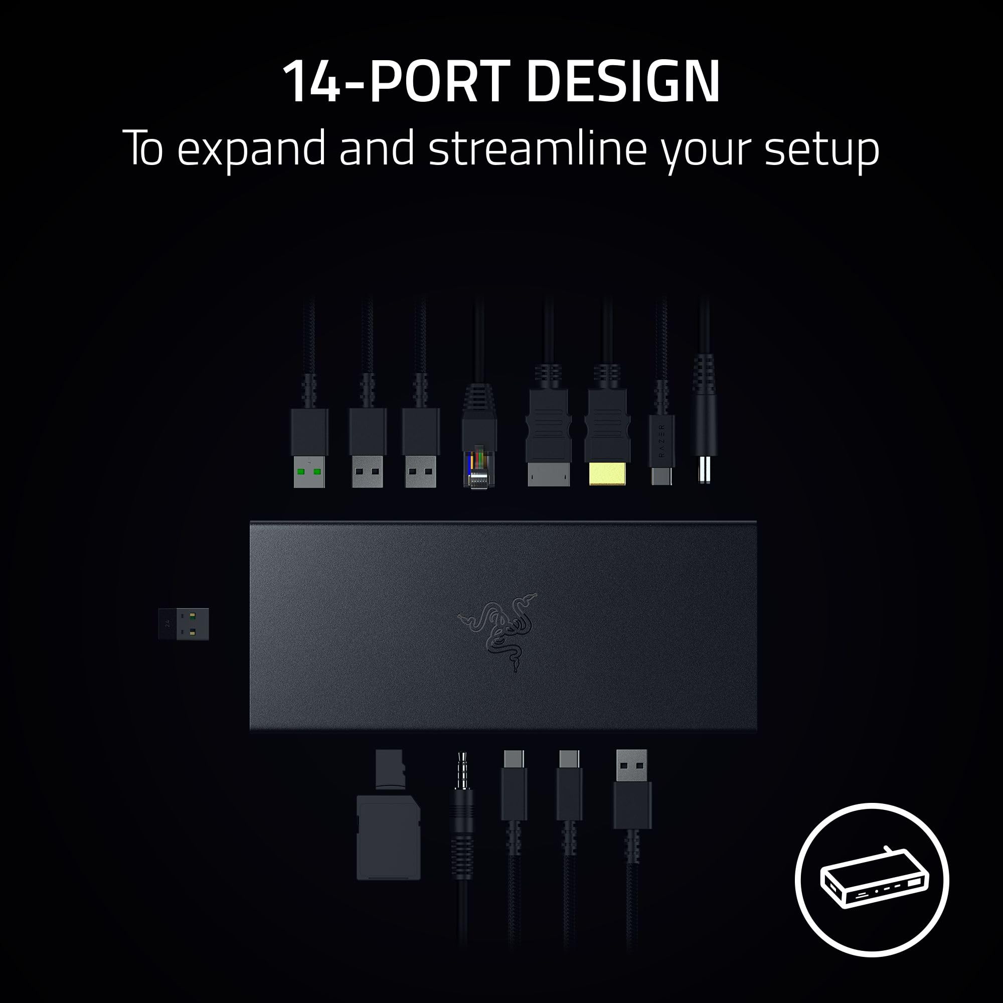 razer-usb-4-dock-14-ports-dual-monitor-up-to-4k-120hz-100w-laptop-charging-windo image 3