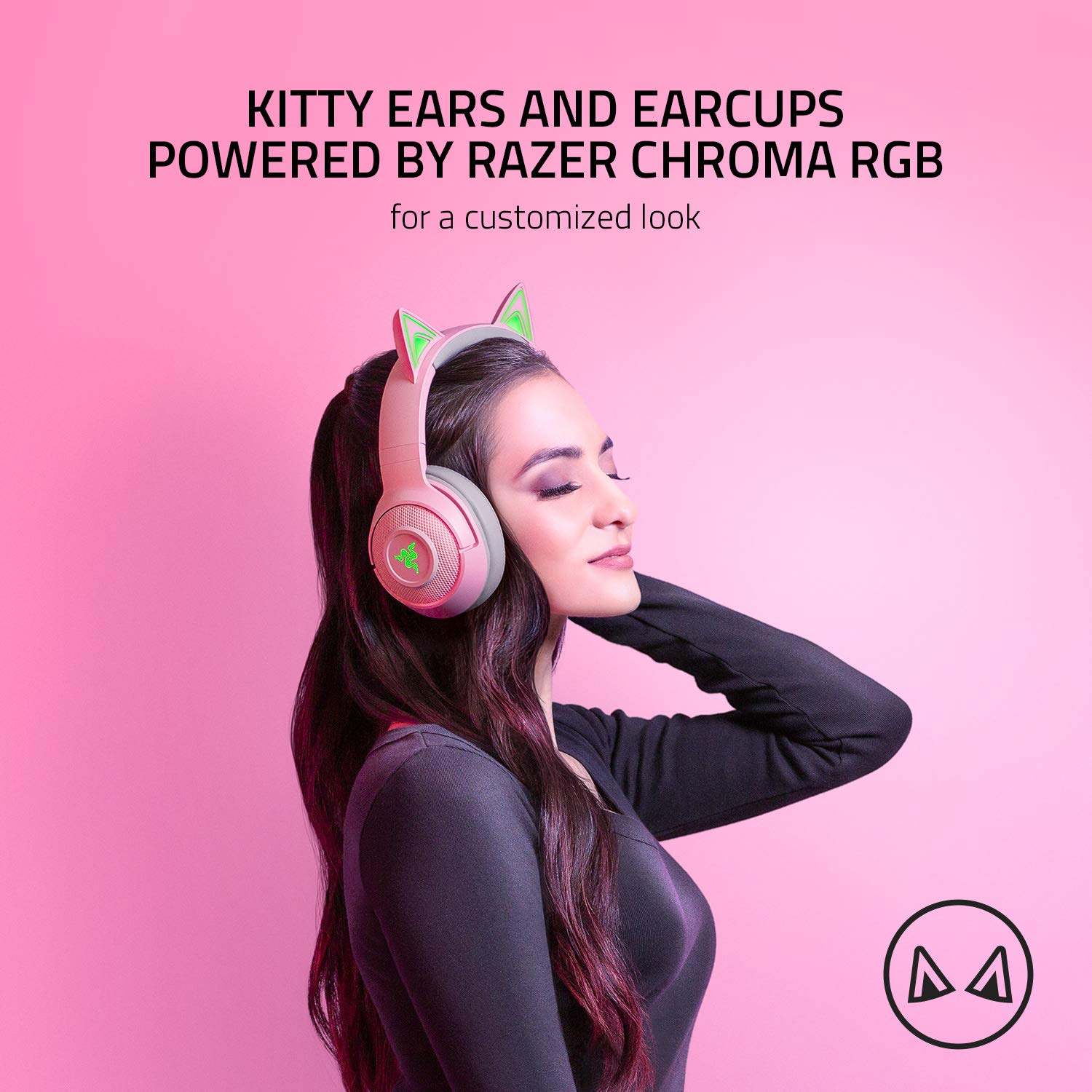 razer-kraken-bt-kitty-edition-wireless-gaming-headset-bluetooth-5-0-40ms-low-lat image 2