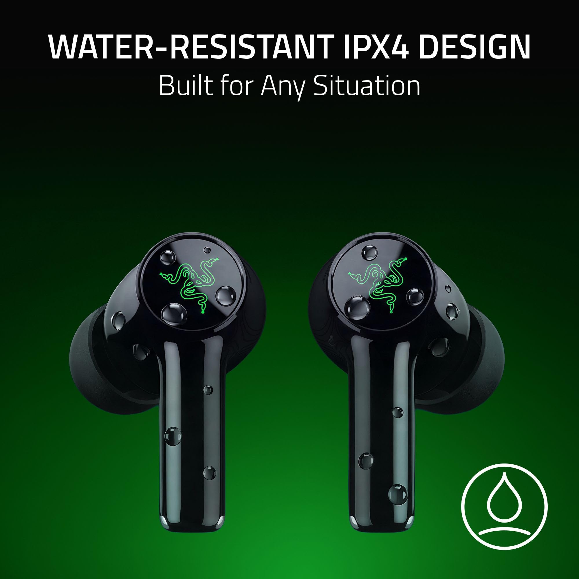 razer-hammerhead-v3-x-hyperspeed-wireless-gaming-earbuds-xbox-edition-2-4-ghz-bl image 5
