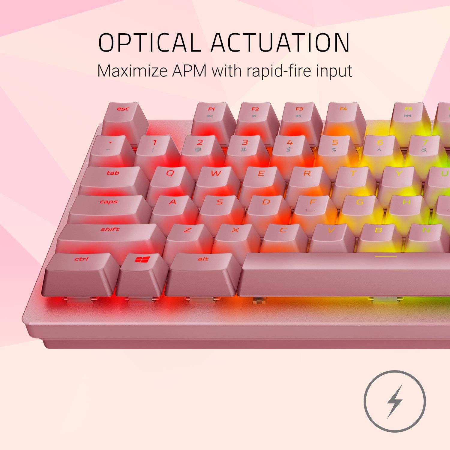 razer-huntsman-gaming-keyboard-clicky-opt-mechanical-switches-chroma-rgb-aluminu image 3
