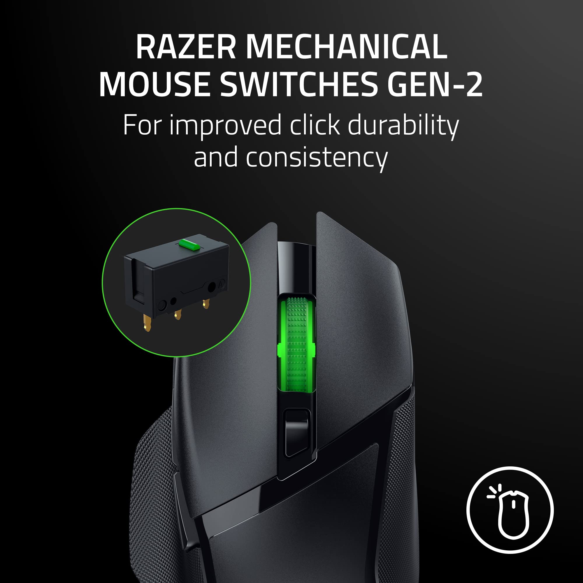 razer-basilisk-v3-x-hyperspeed-wireless-gaming-mouse-with-18k-optical-sensor-9-p image 6