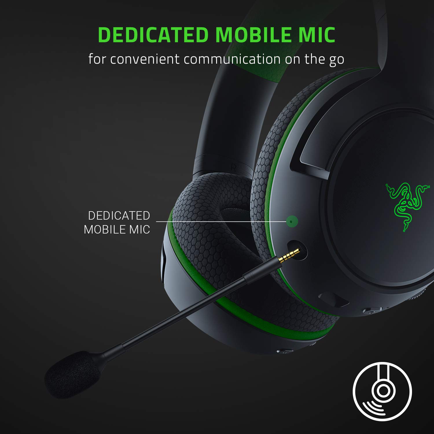 razer-kaira-pro-wireless-gaming-headset-for-xbox-series-x-s-with-triforce-titani image 4