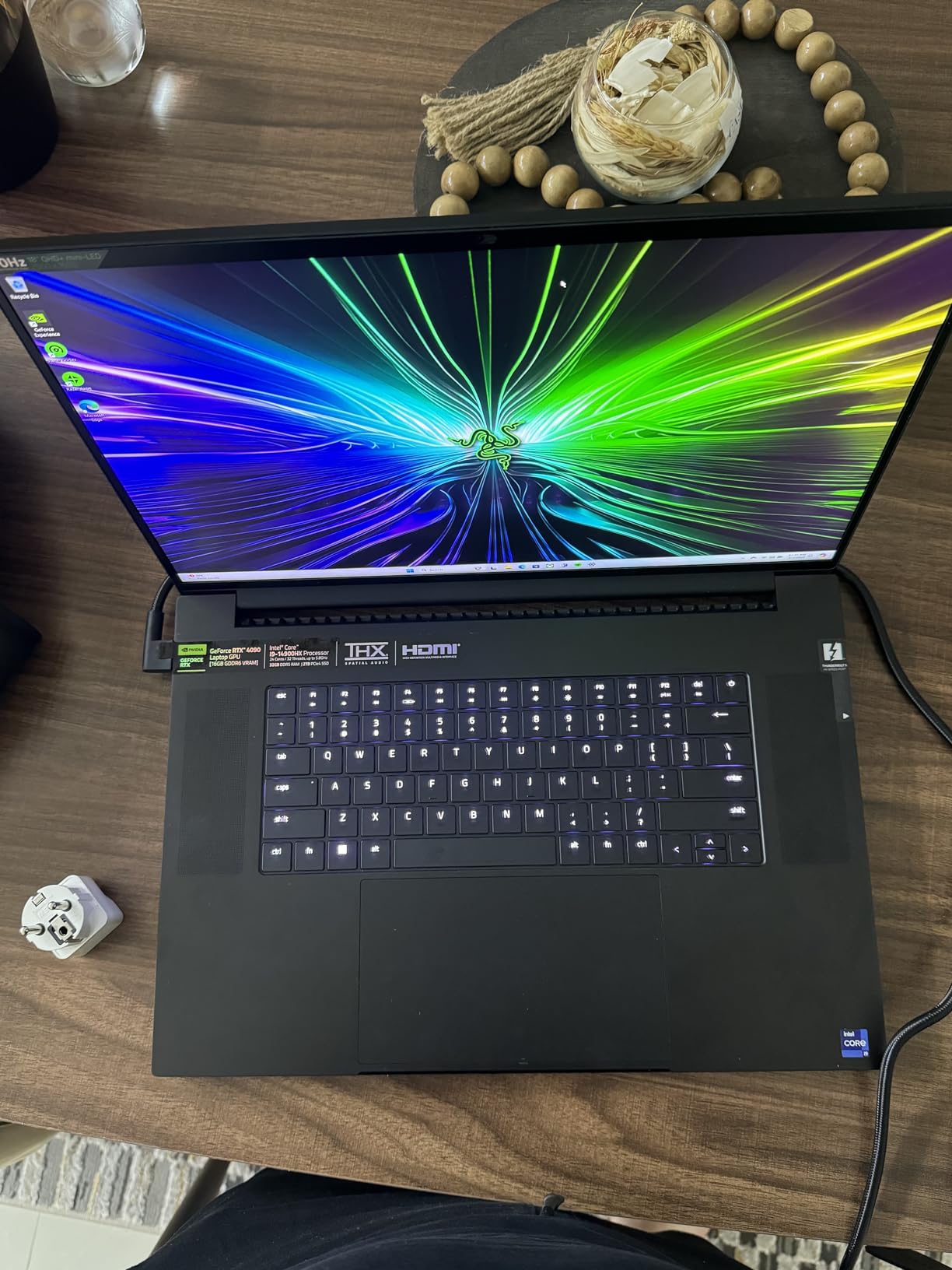 The 200Hz 4K display is the star