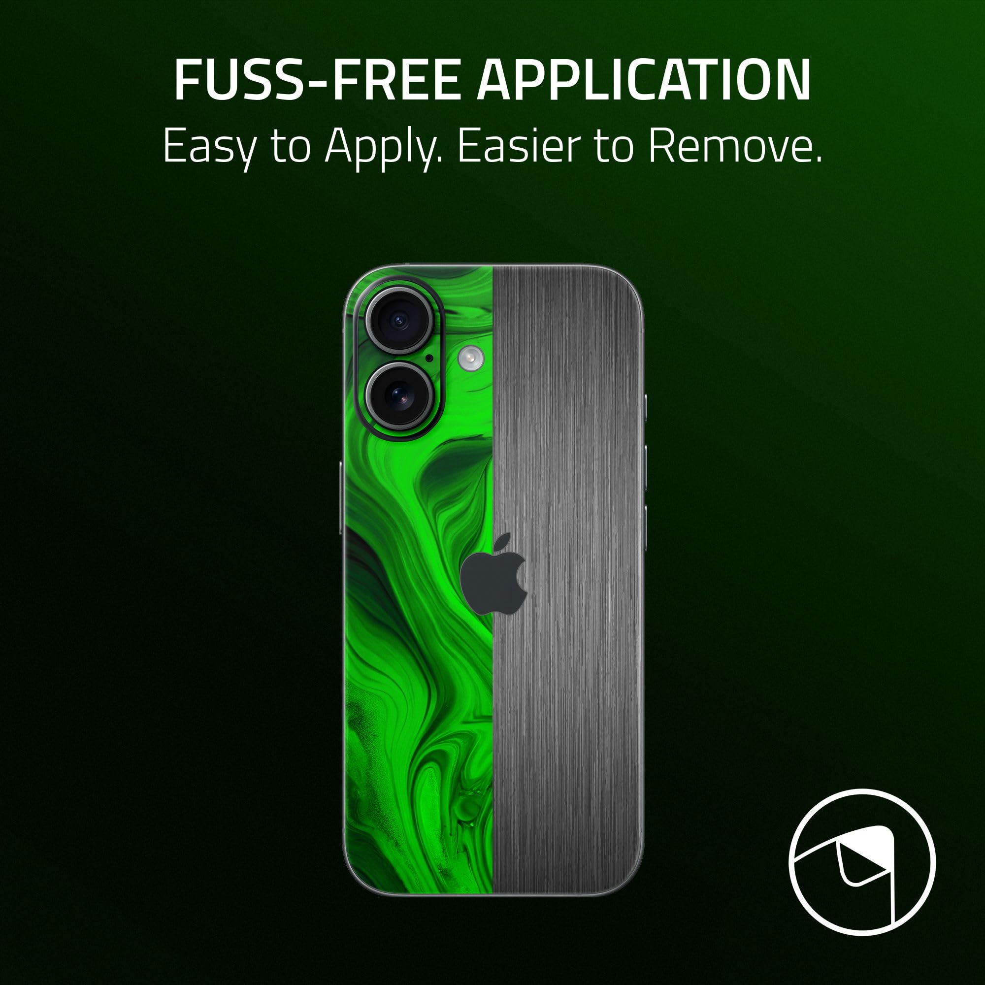 razer-skin-iphone-17-pro-max-full-wrap-dark-hive-premium-3m-cast-vinyl-scratch-r image 4