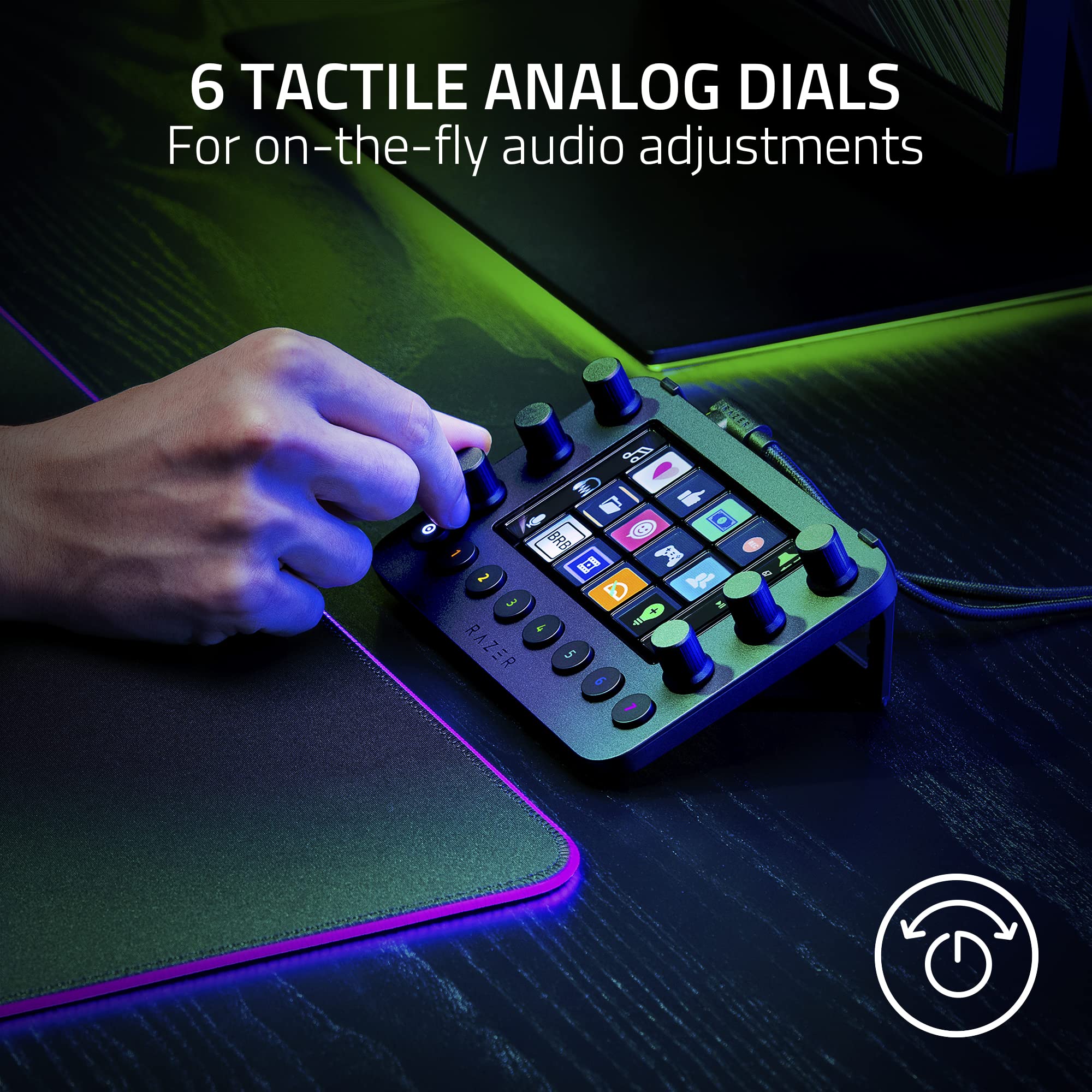 razer-stream-controller-all-in-one-streaming-keypad-12-haptic-switchblade-keys-6 image 4