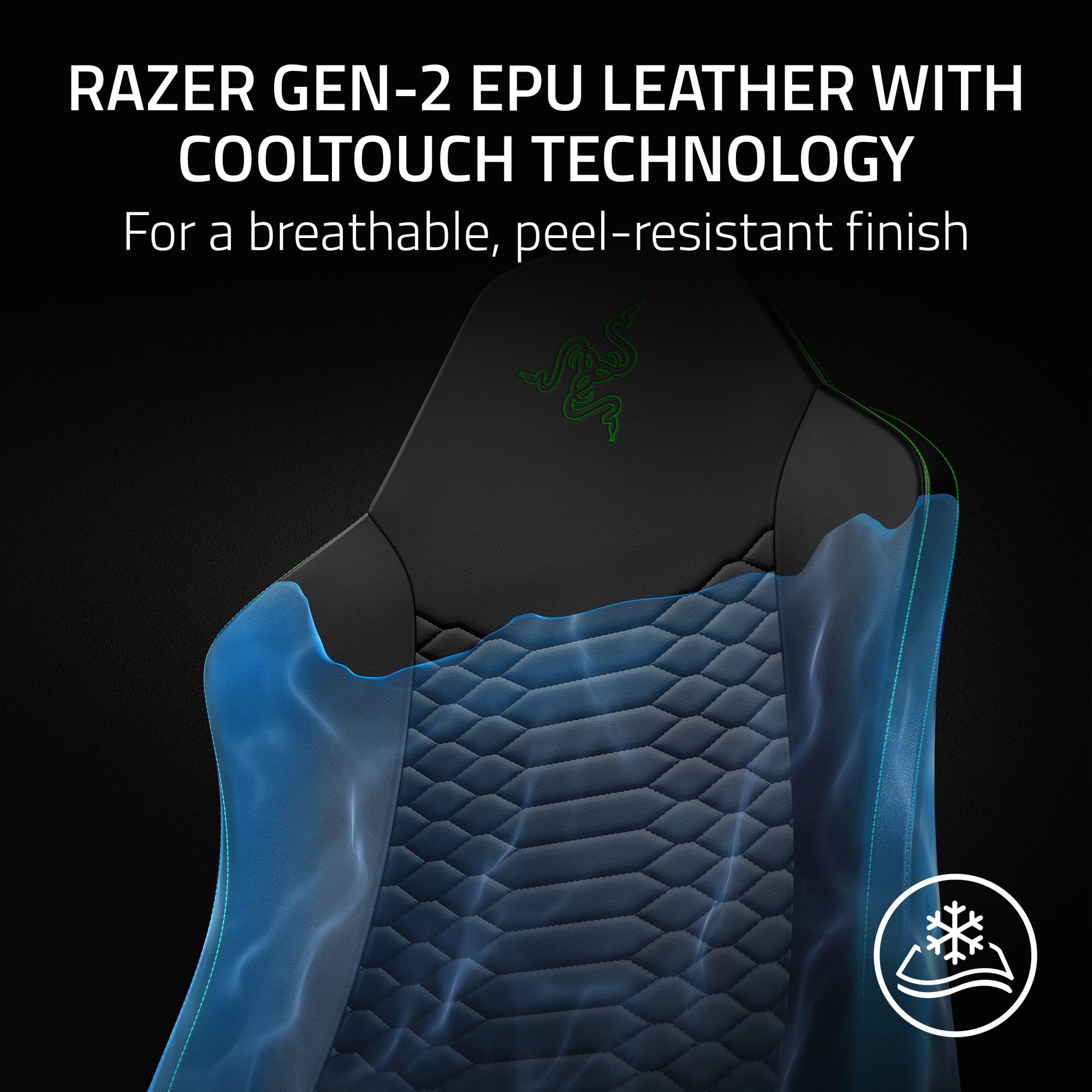 razer-iskur-v2-x-newgen-ergonomic-gaming-chair-with-built-in-lumbar-support-cool image 3