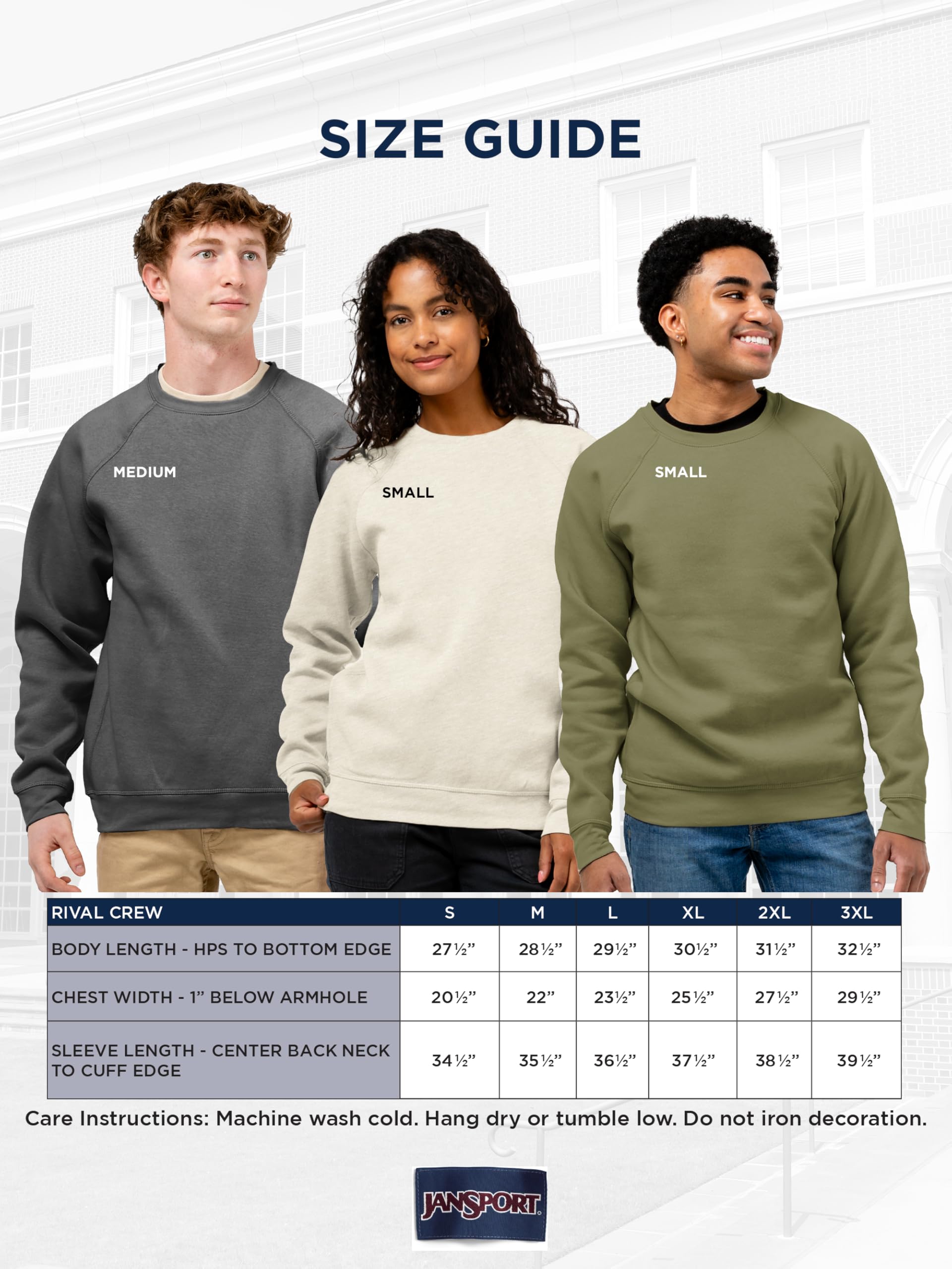 jansport-ncaa-officially-licensed-rival-crew-sweatshirt-long-sleeve-graphic-pull image 6