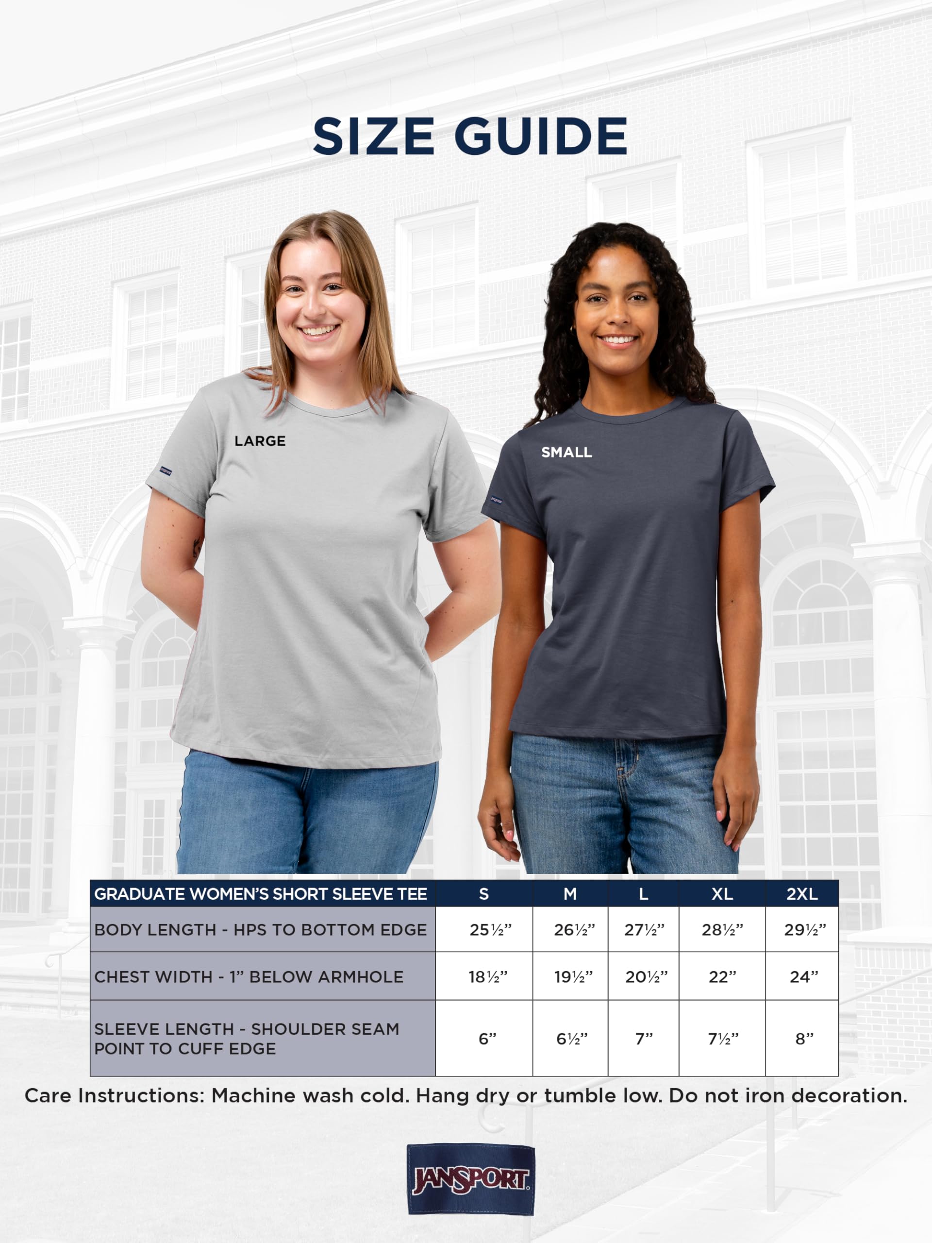 jansport-ncaa-graduate-women-s-t-shirt-officially-licensed-ucla-bruins-soft-cott image 5