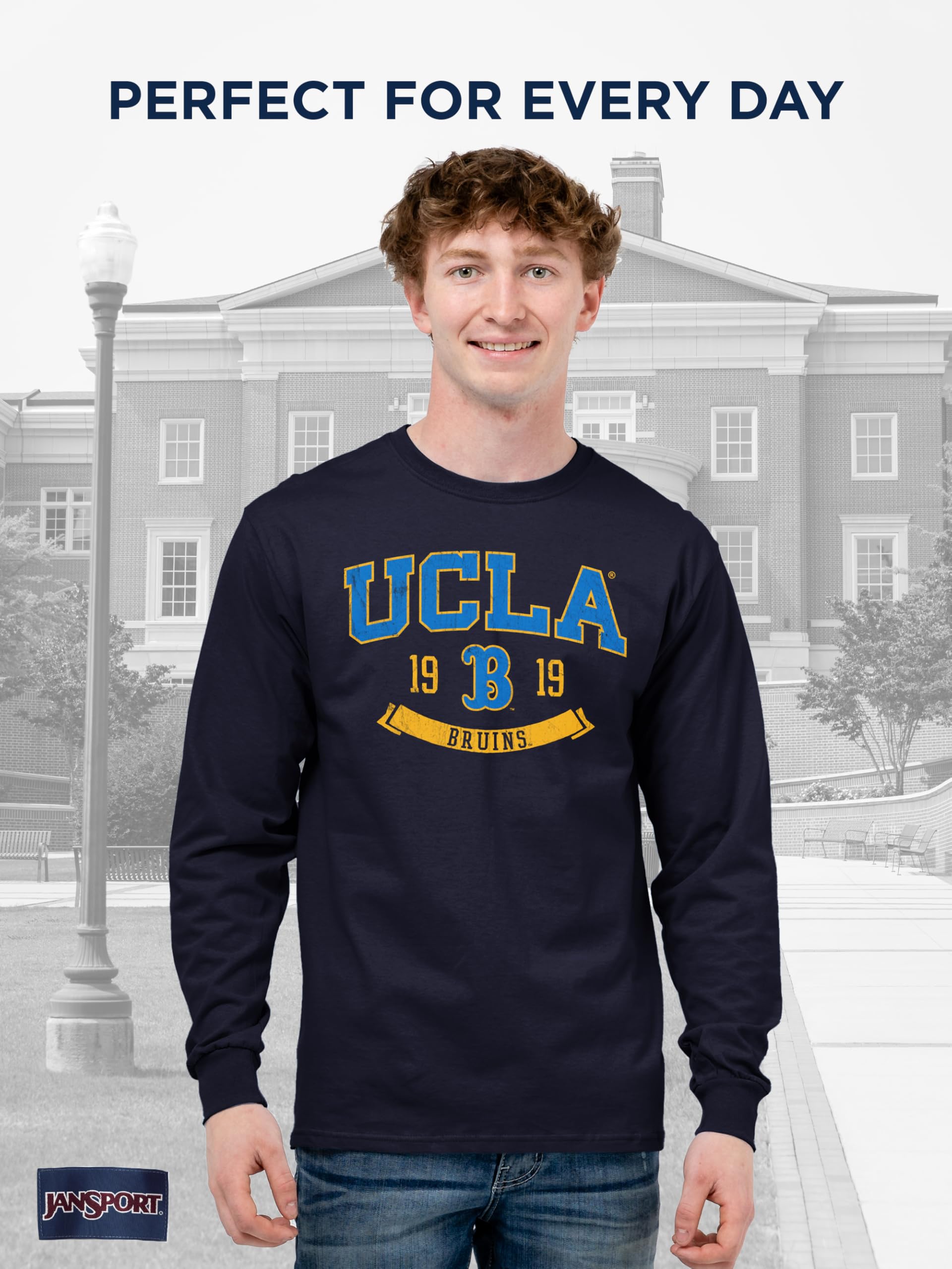 jansport-ncaa-officially-licensed-campus-long-sleeve-t-shirt-for-men-ucla-bruins image 2