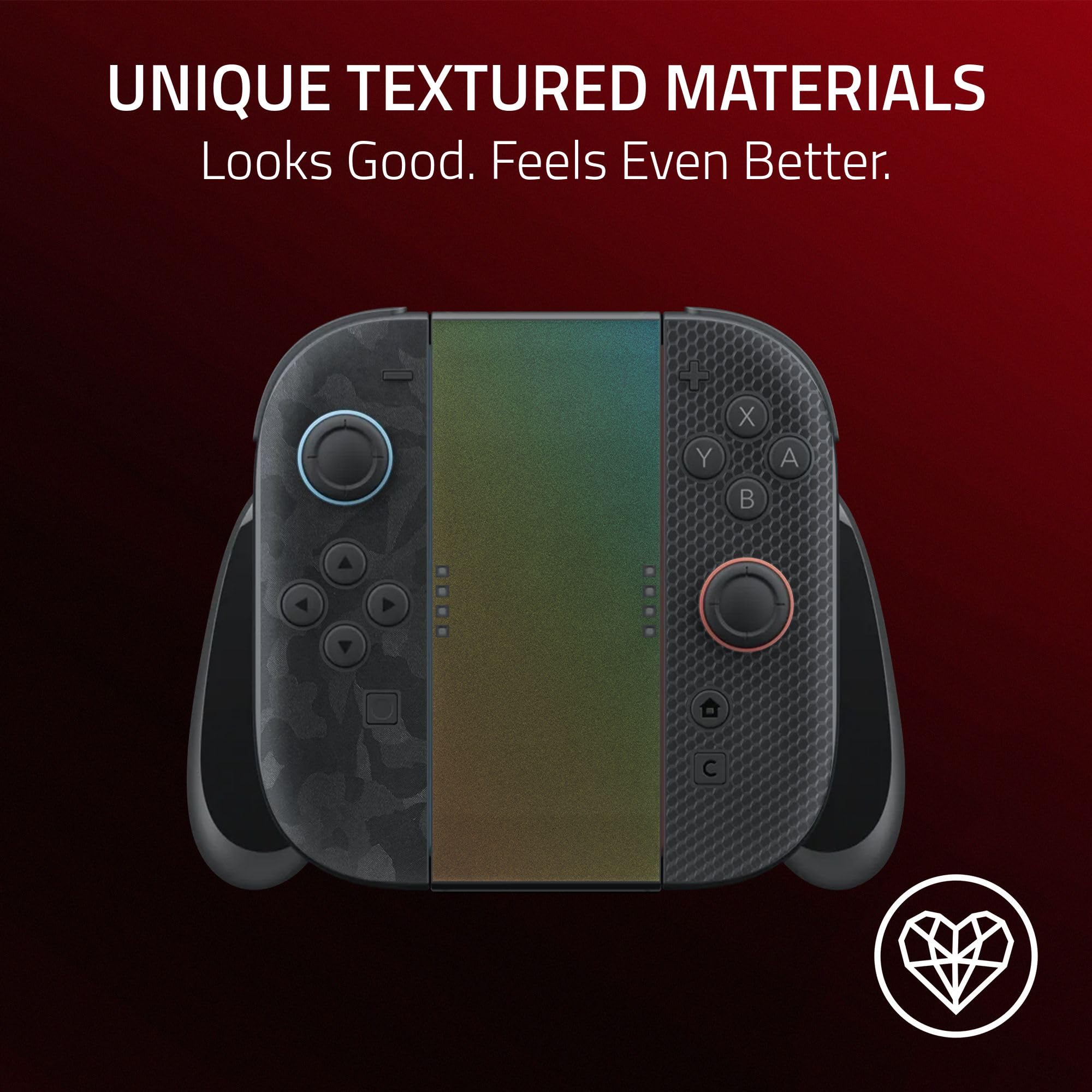 razer-console-skin-for-nintendo-switch-2-complete-wrap-dark-hive-3m-cast-vinyl image 5