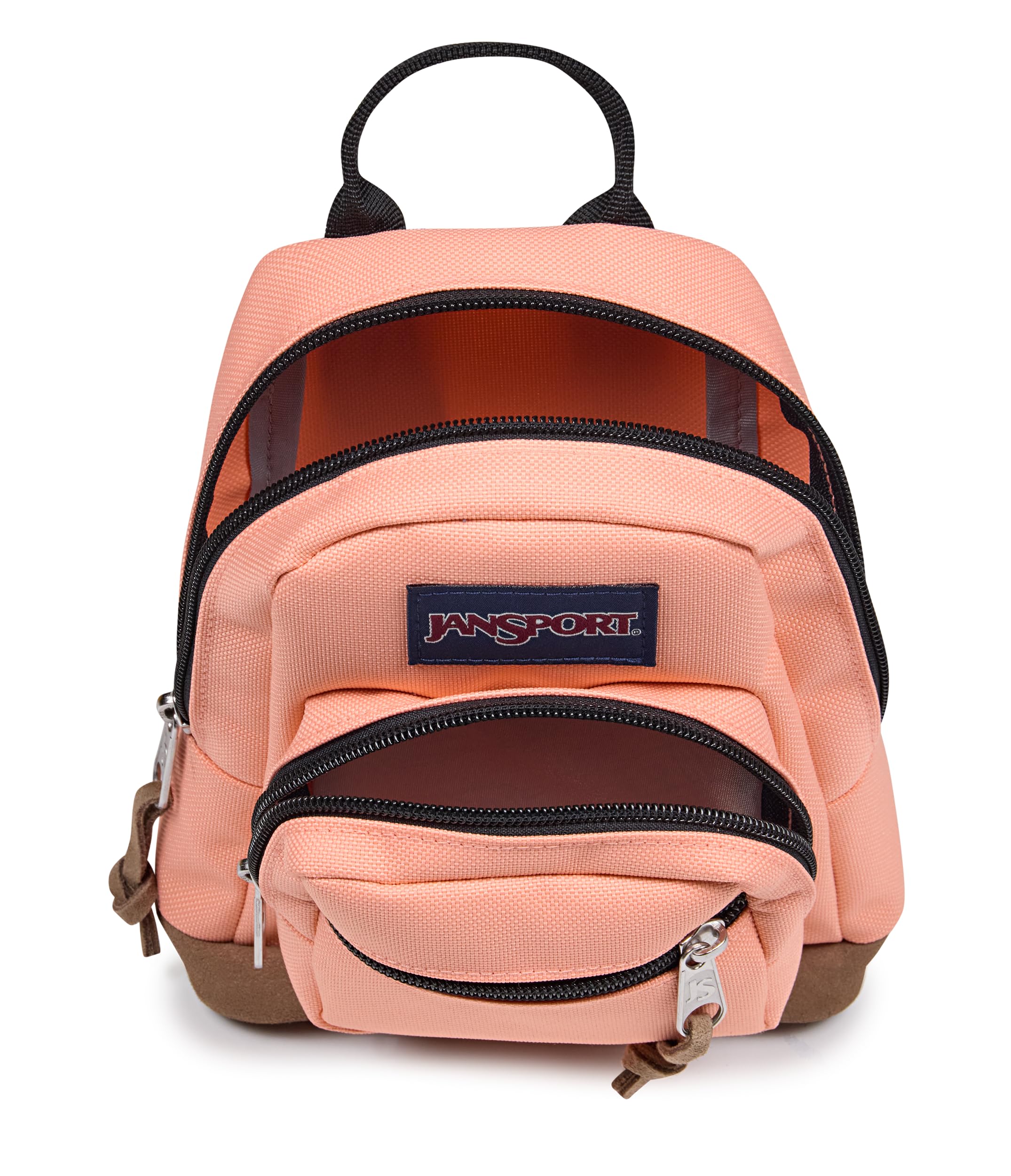 jansport-right-pack-mini-compact-backpack-peach-bum-large-main-compartment-with- image 7
