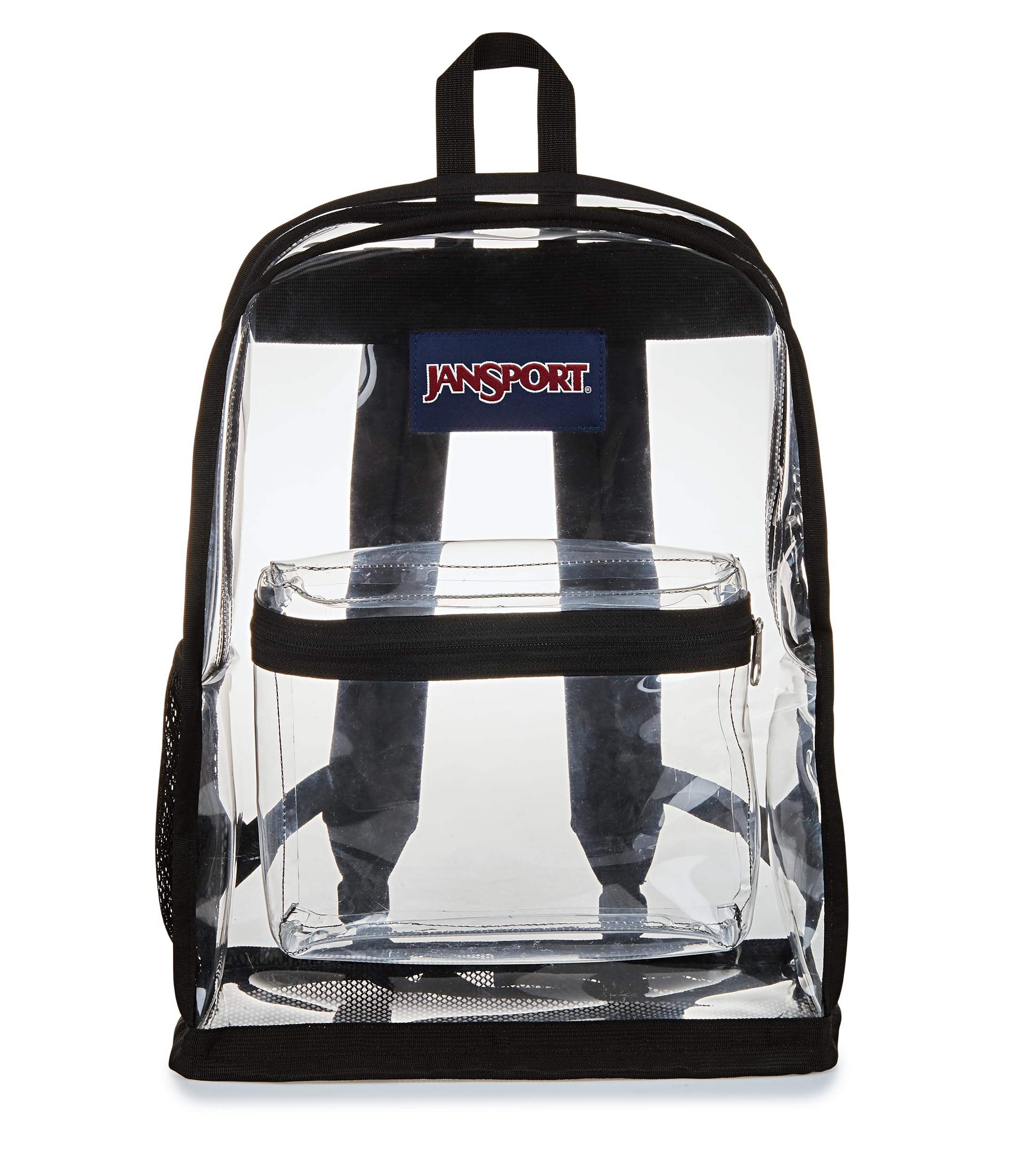 jansport-clear-pack-25-5l-stadium-approved-transparent-backpack-with-mesh-bottom image 1