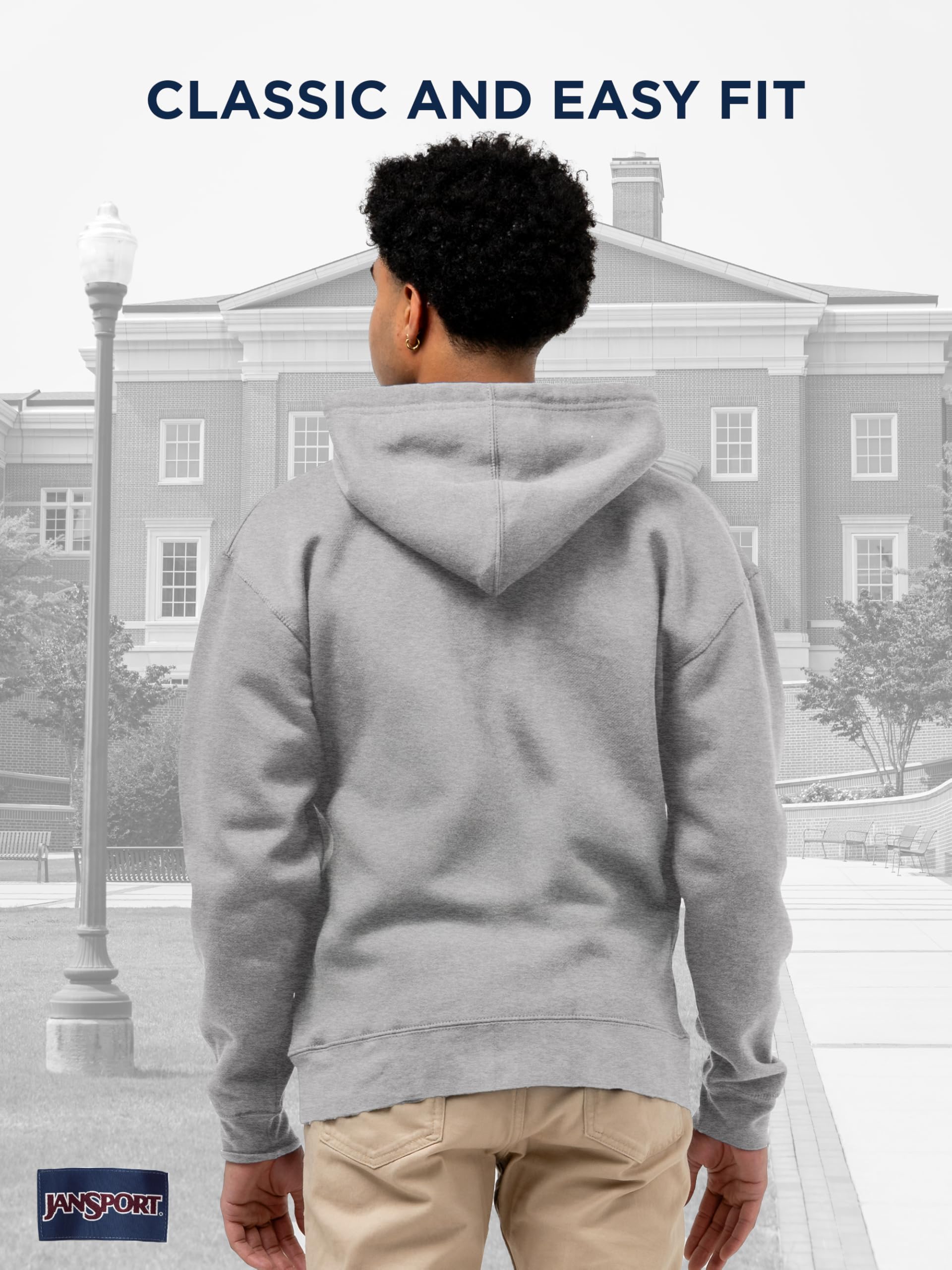 jansport-ncaa-officially-licensed-rival-full-zip-hoodie-unisex-long-sleeve-sweat image 4