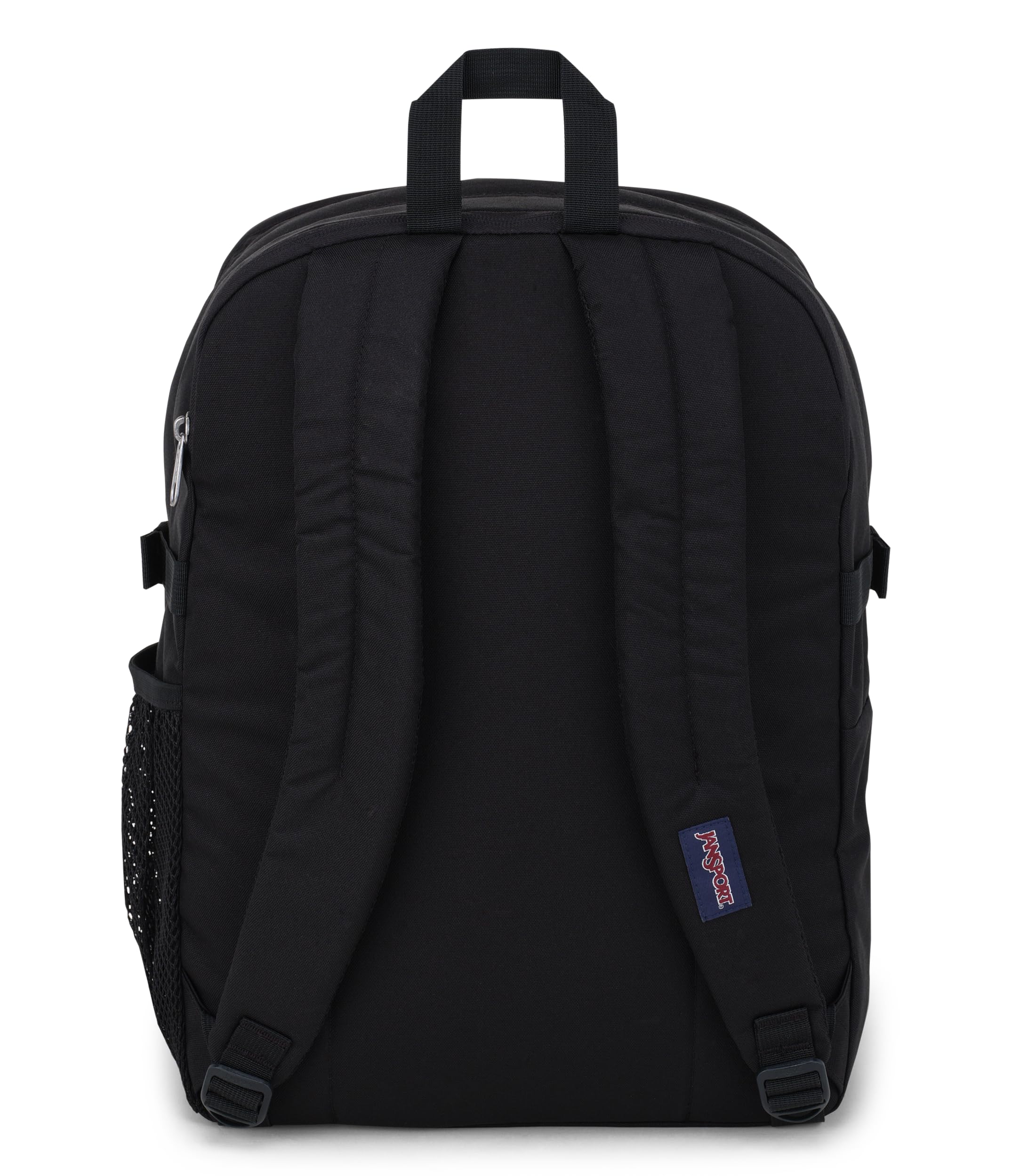 jansport-main-campus-backpack-black-large-travel-or-work-backpack-with-15-inch-l image 2