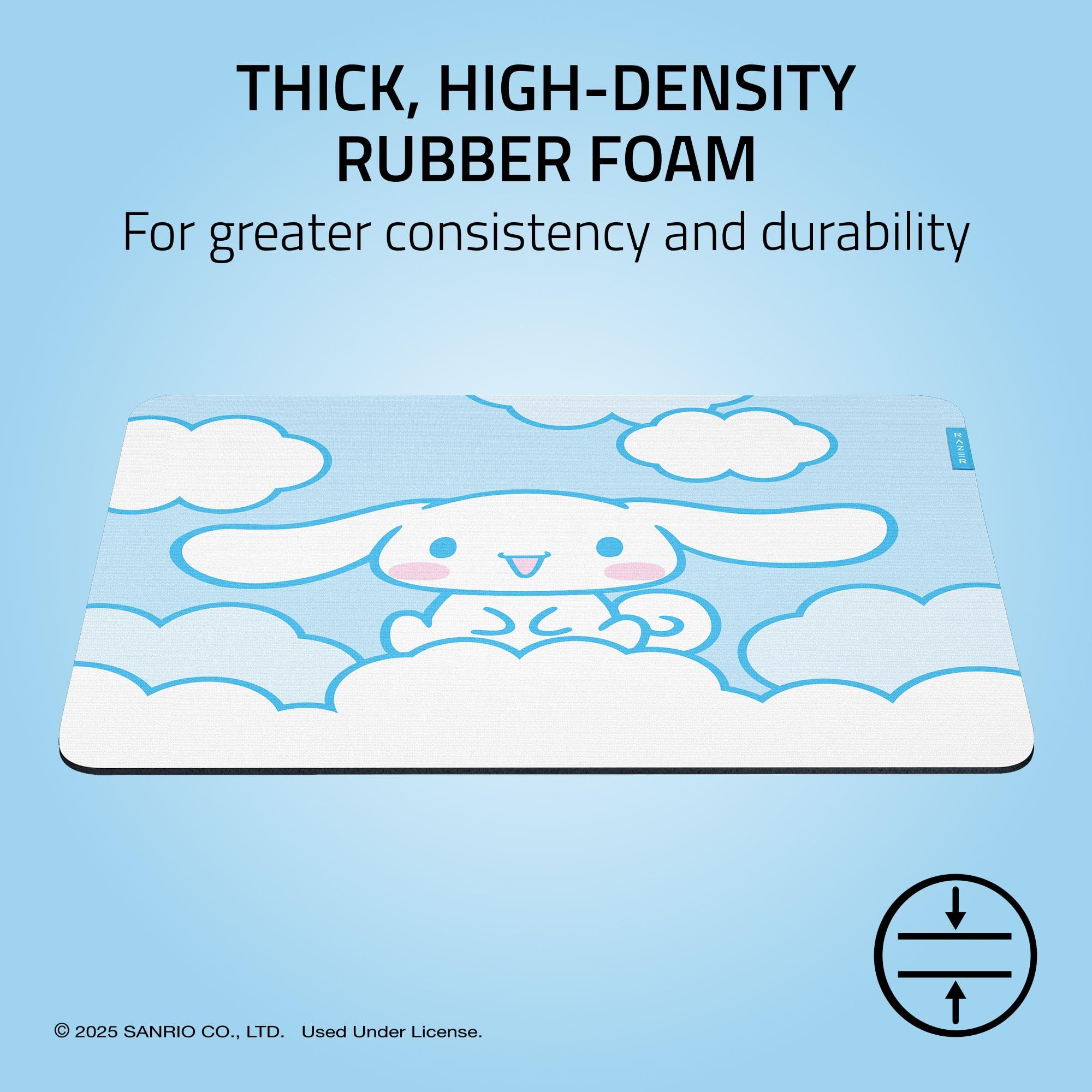 razer-gigantus-v2-medium-soft-gaming-mouse-pad-cinnamoroll-edition-textured-micr image 3