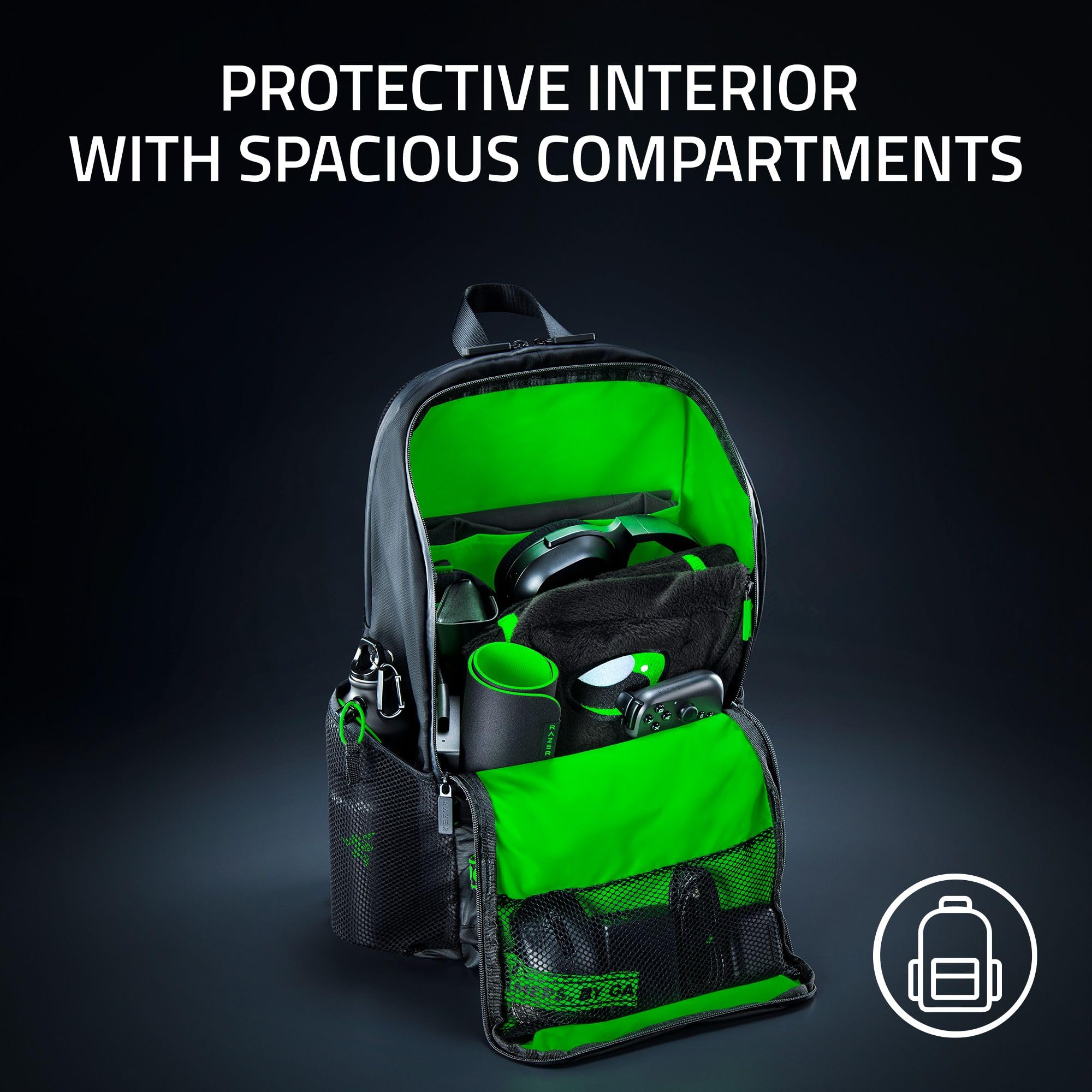 razer-scout-16-inch-gaming-laptop-backpack-lightweight-water-resistant-travel-ca image 3