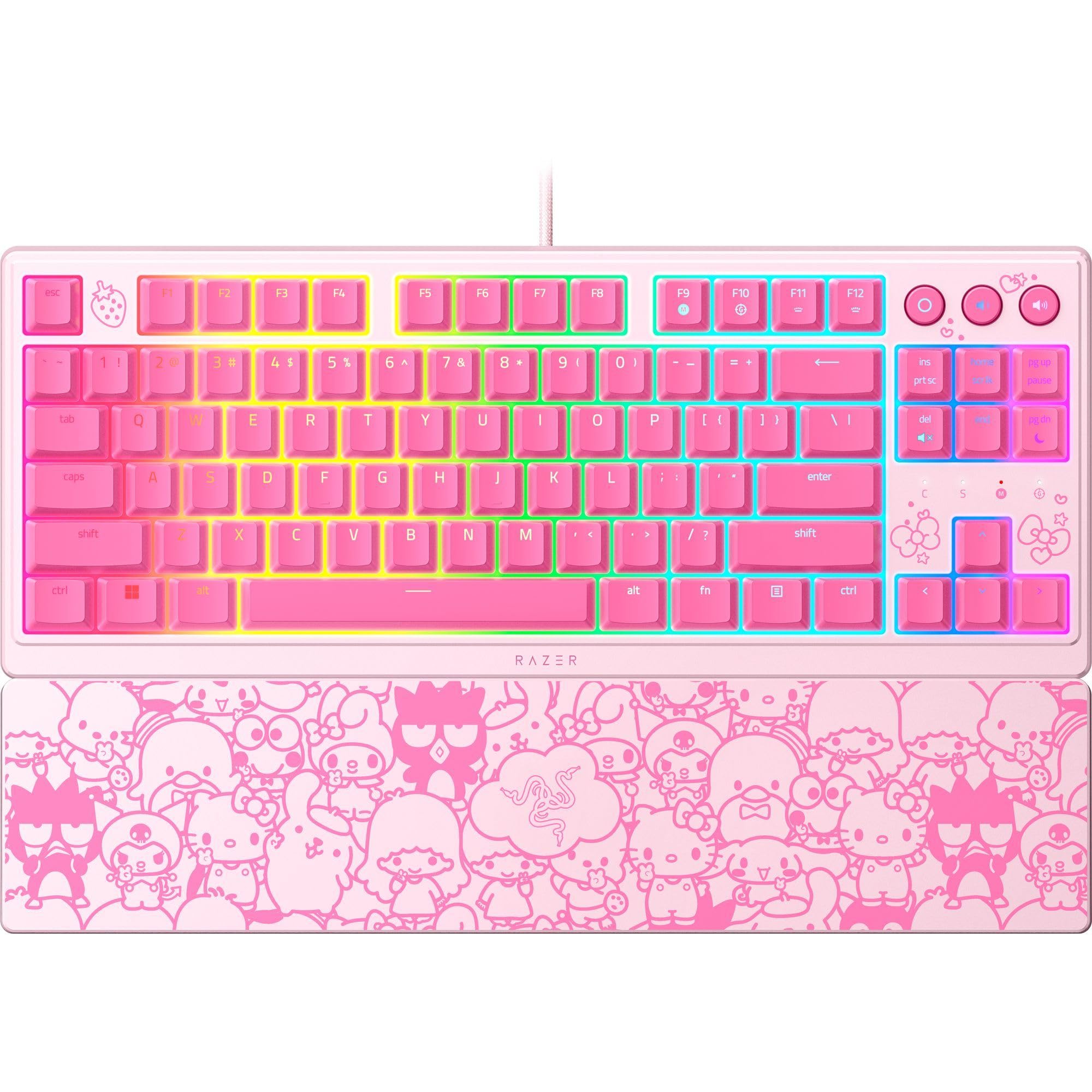razer-ornata-v3-tkl-gaming-keyboard-low-profile-mecha-membrane-8-zone-chroma-rgb image 8