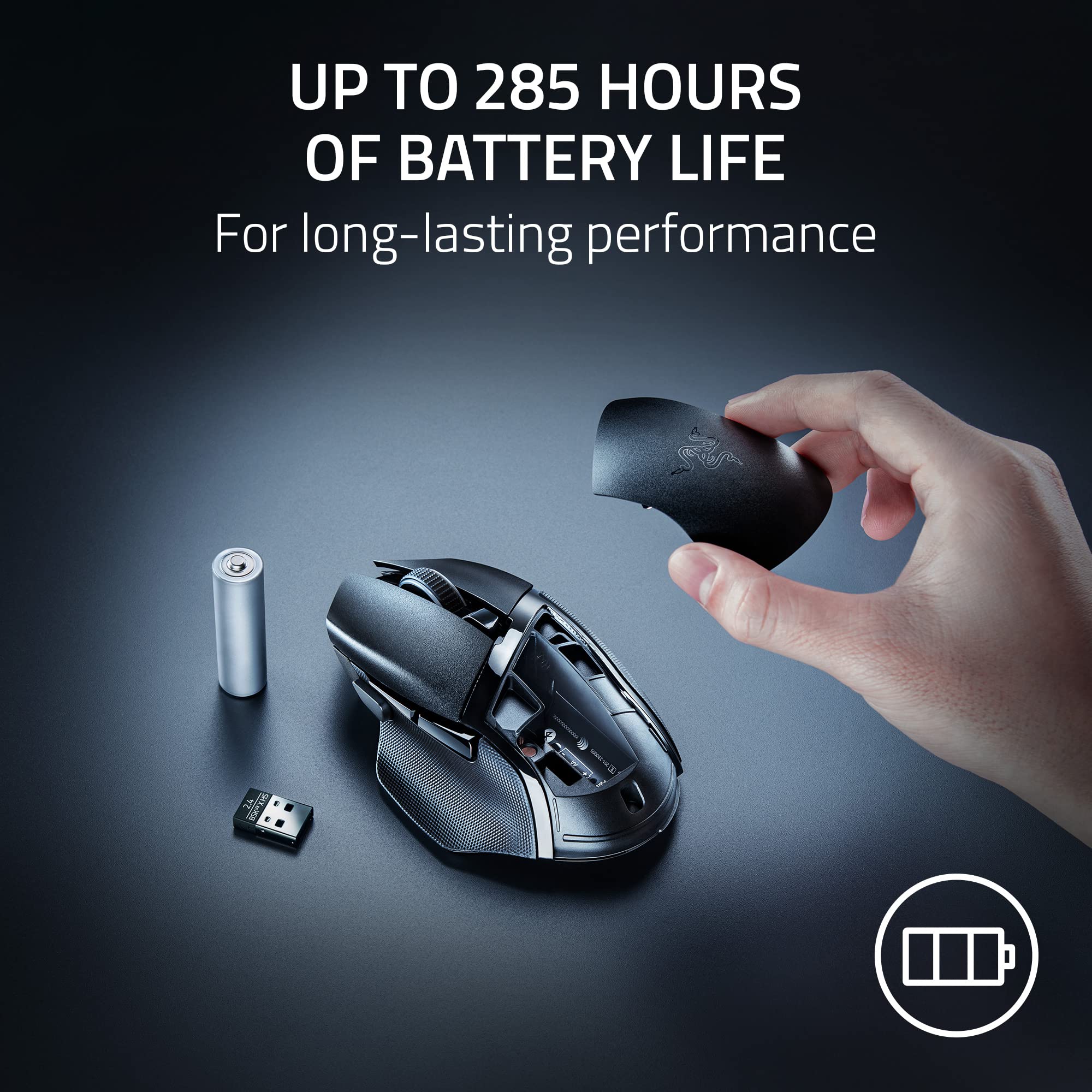 razer-basilisk-v3-x-hyperspeed-wireless-gaming-mouse-with-18k-optical-sensor-9-p image 4