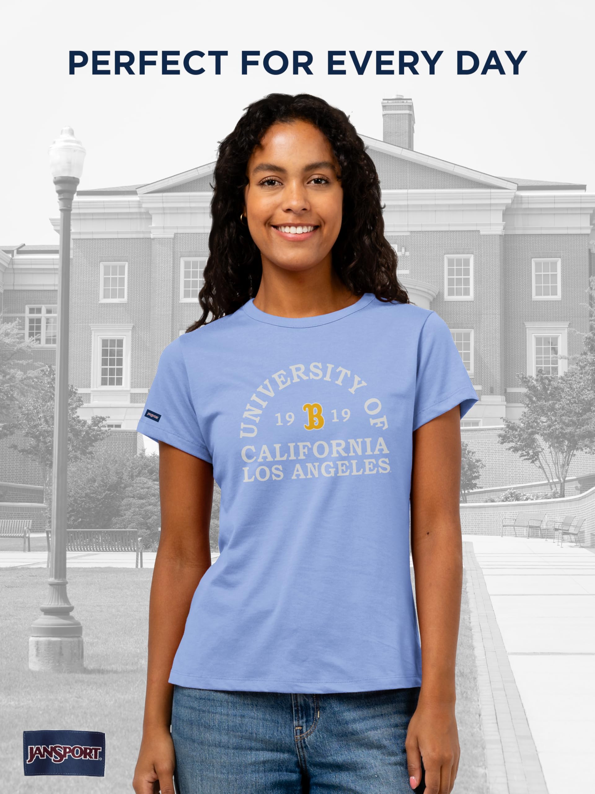 jansport-ncaa-graduate-women-s-t-shirt-officially-licensed-ucla-bruins-soft-cott image 2