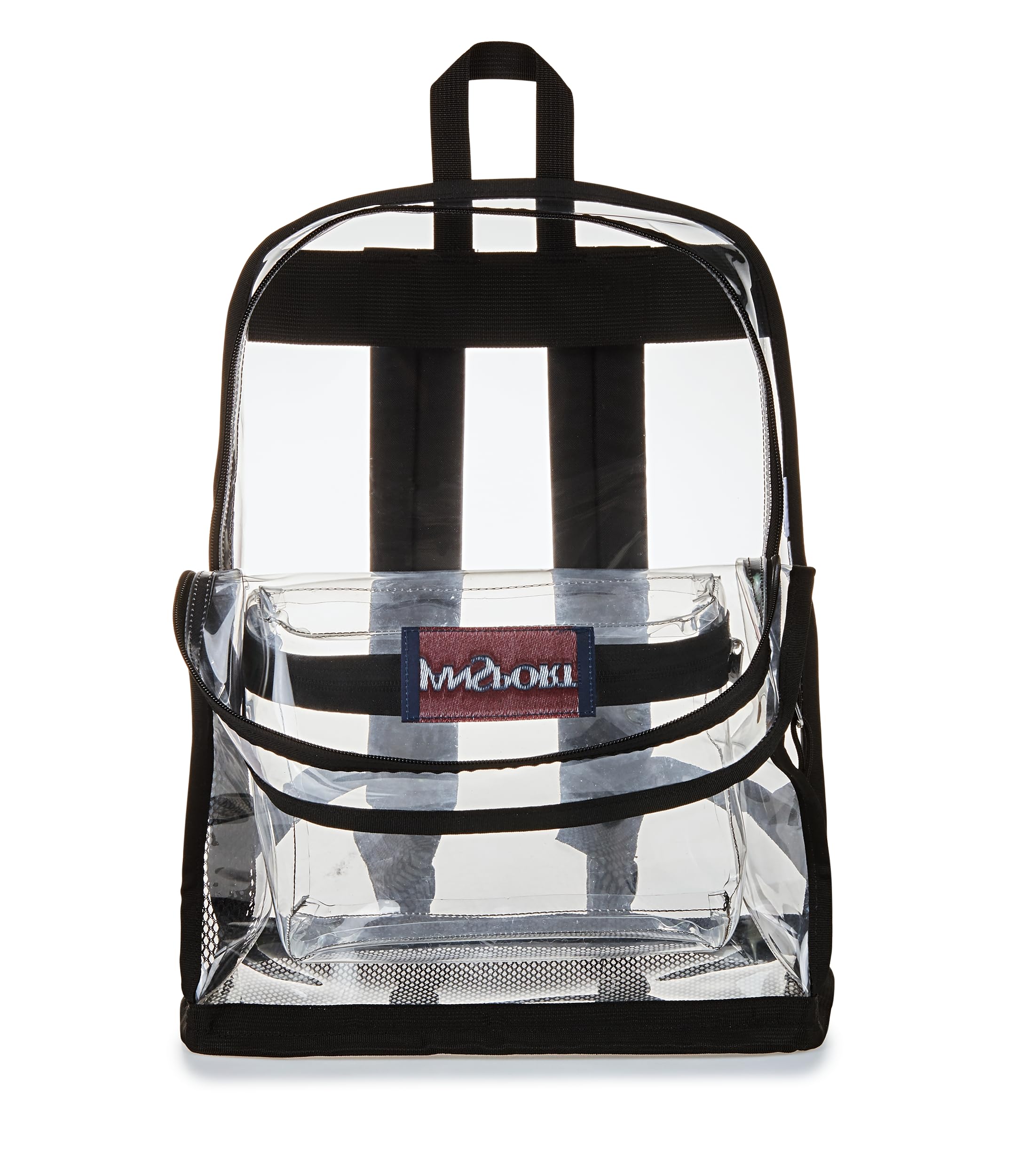 jansport-clear-pack-25-5l-stadium-approved-transparent-backpack-with-mesh-bottom image 6