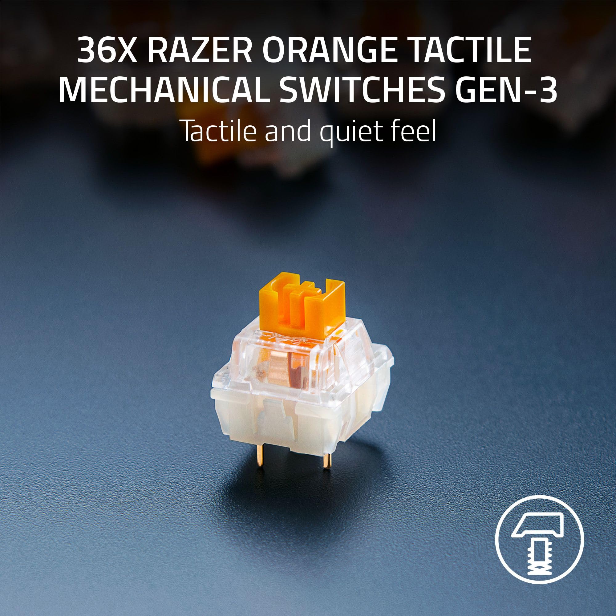 razer-mechanical-switches-gen-3-orange-tactile-replacement-pack-2-0mm-actuation- image 2