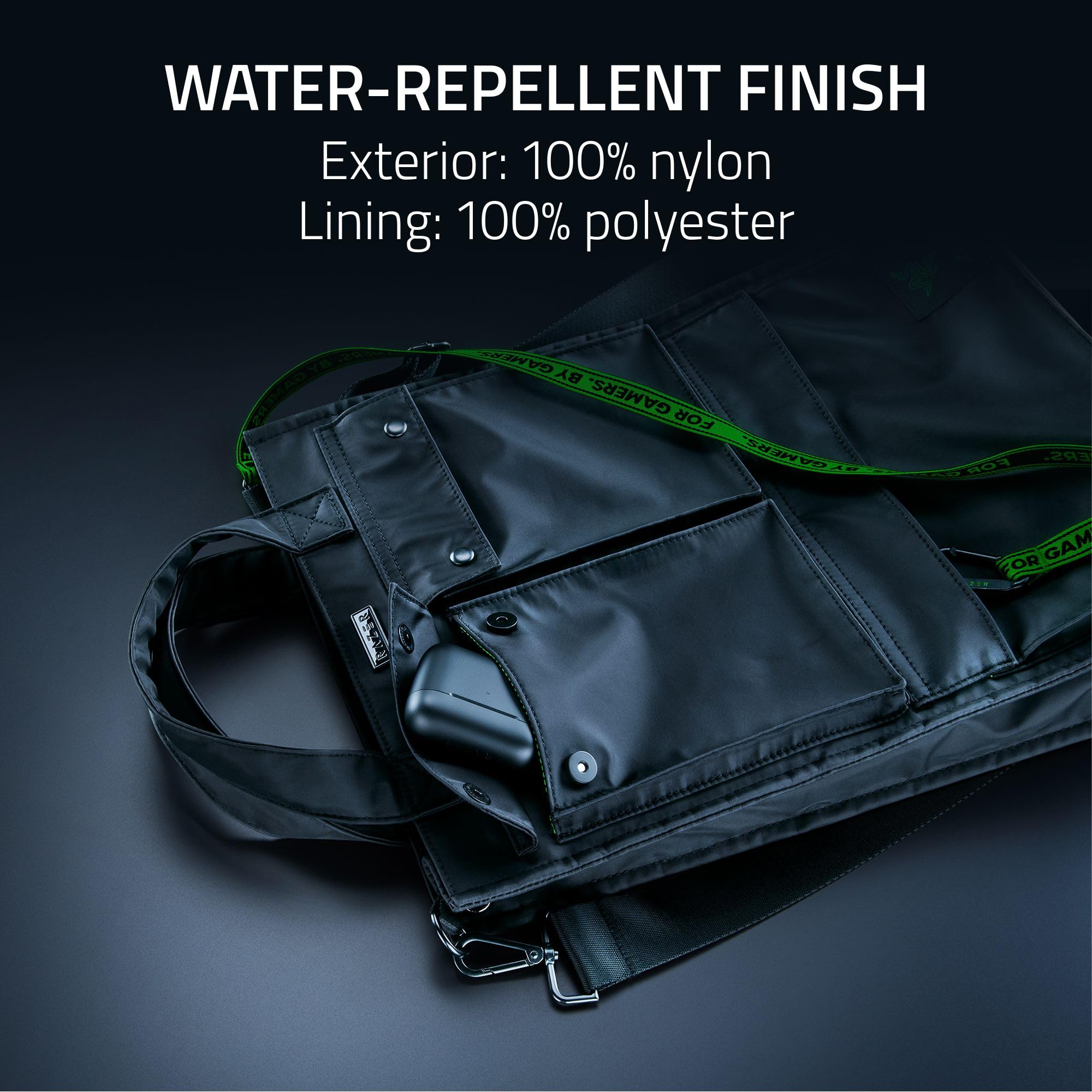 razer-xanthus-tote-bag-with-padded-16-inch-laptop-compartment-water-repellent-ny image 6