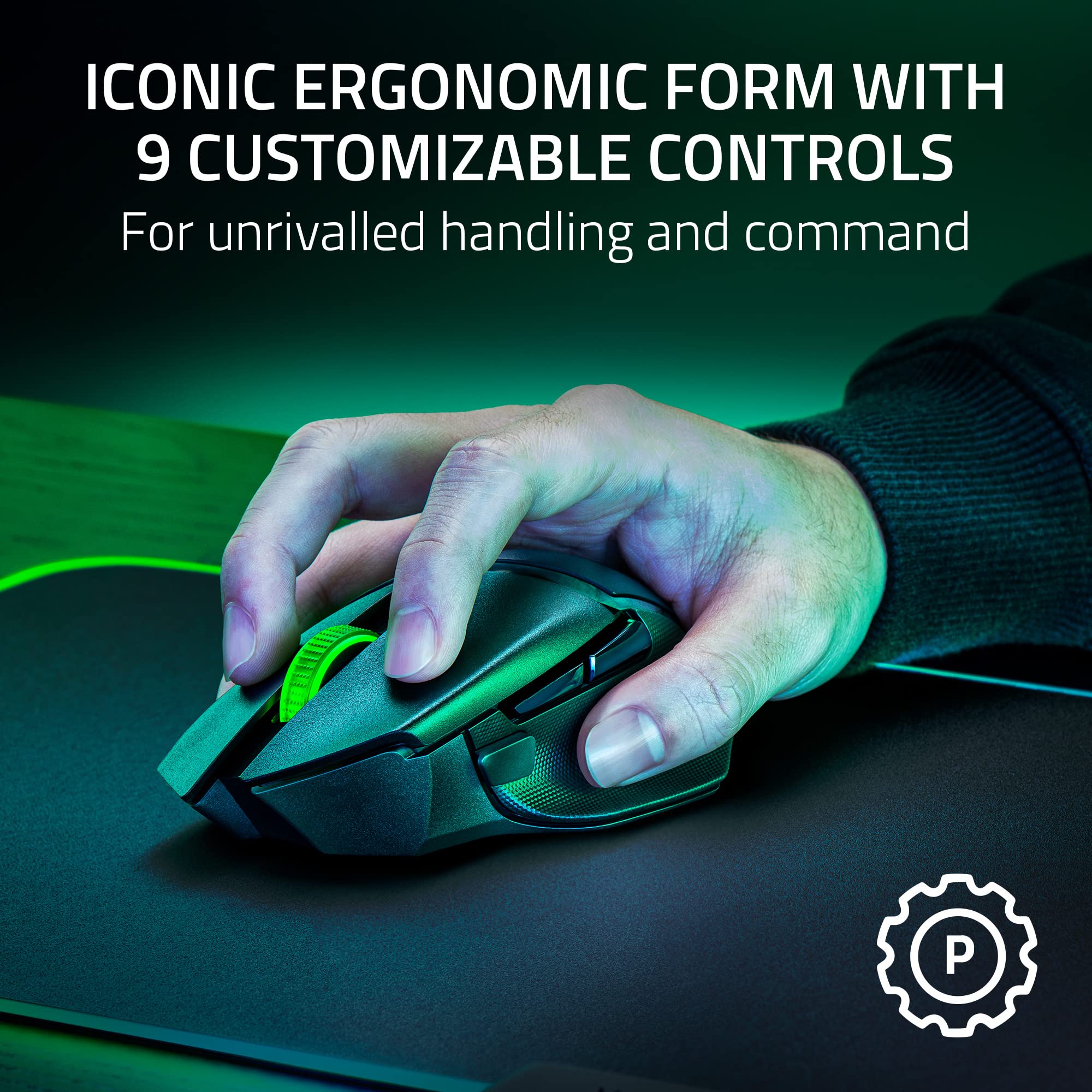 razer-basilisk-v3-x-hyperspeed-wireless-gaming-mouse-with-18k-optical-sensor-9-p image 2