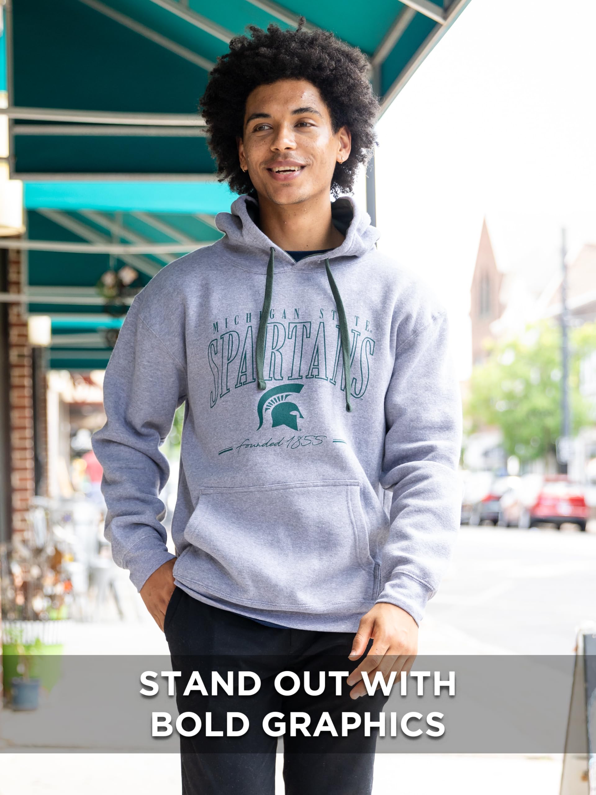 jansport-ncaa-rival-colorblock-hood-officially-licensed-unisex-fleece-pullover-h image 3