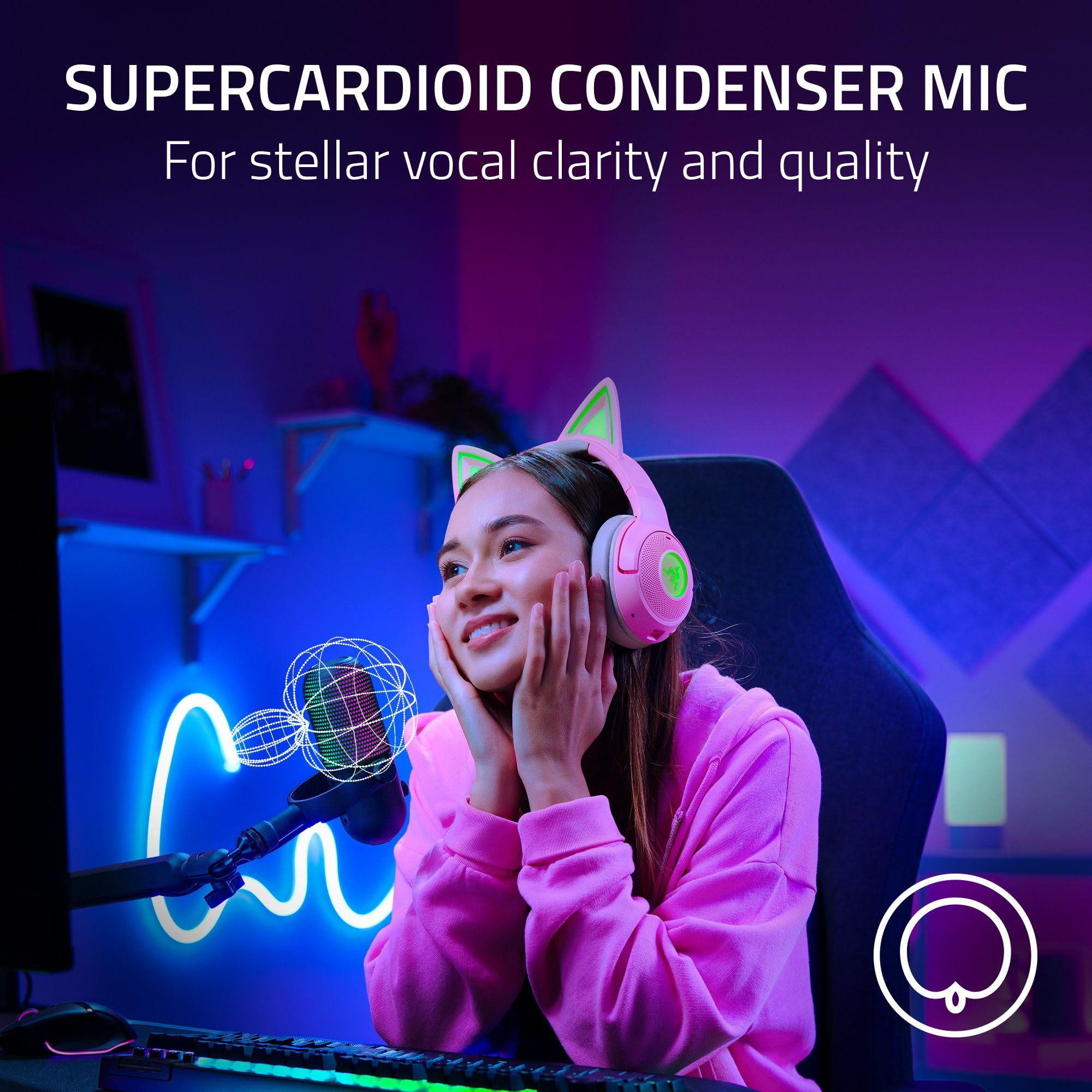 razer-seiren-v3-chroma-rgb-usb-condenser-microphone-with-stream-reactive-lightin image 4
