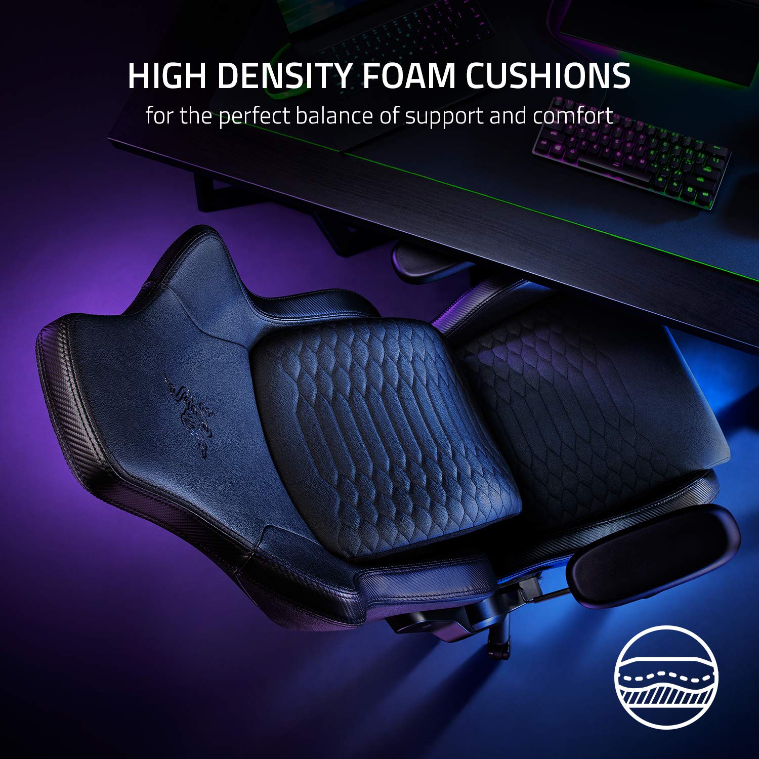razer-iskur-ergonomic-gaming-chair-with-adjustable-lumbar-support-system-multi-l image 6