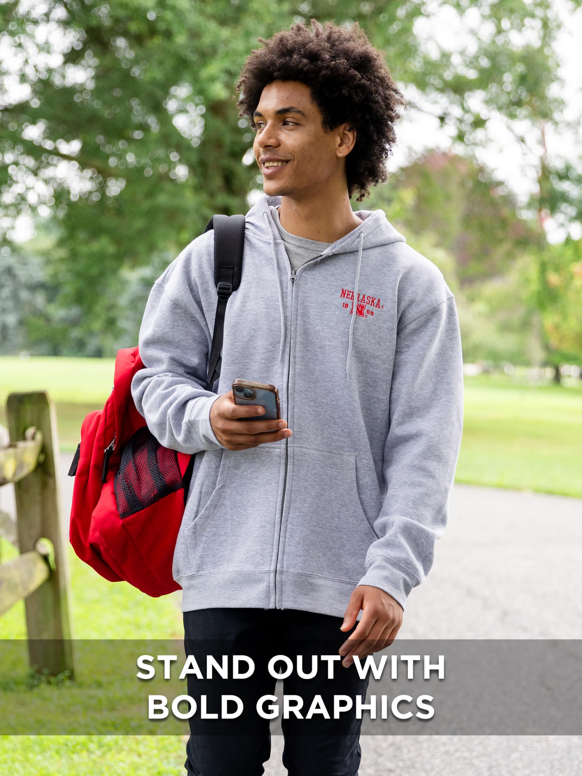 jansport-ncaa-officially-licensed-rival-full-zip-hoodie-unisex-long-sleeve-sweat image 7
