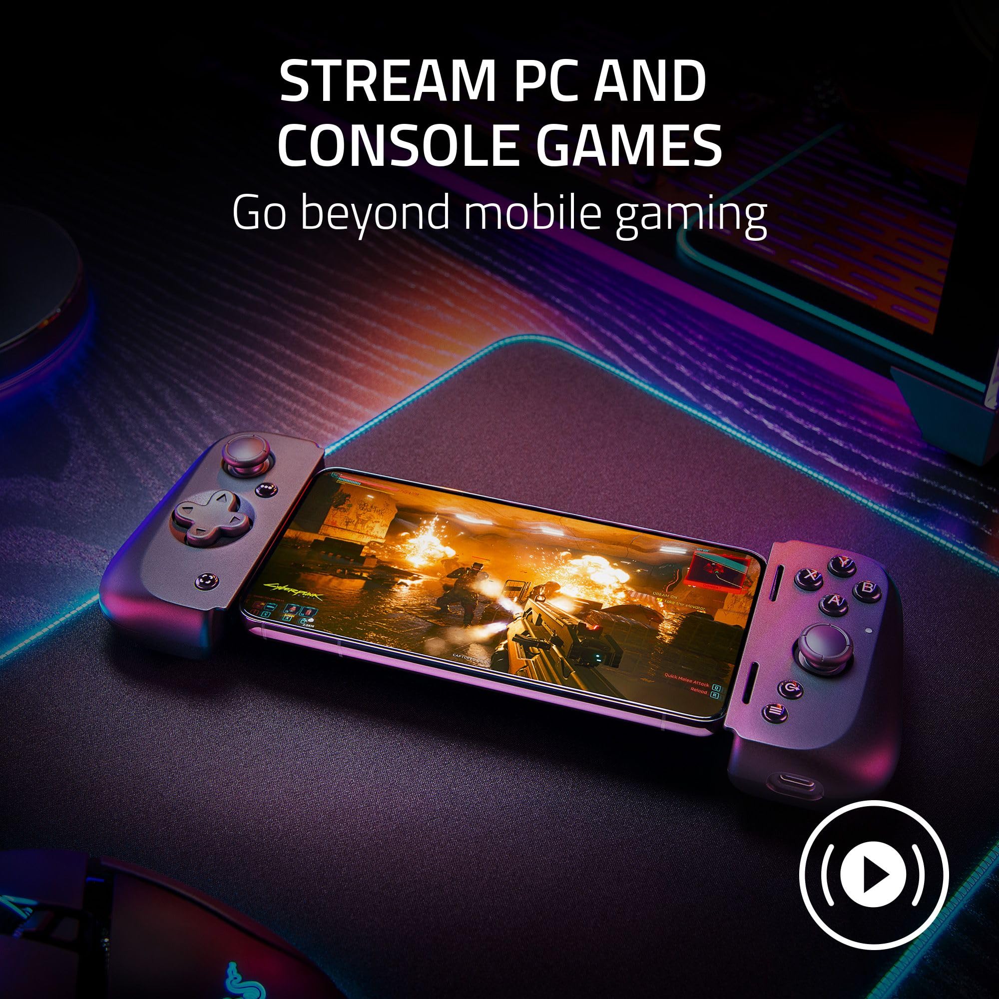 razer-kishi-v2-usb-c-mobile-gaming-controller-for-android-iphone-15-console-qual image 4