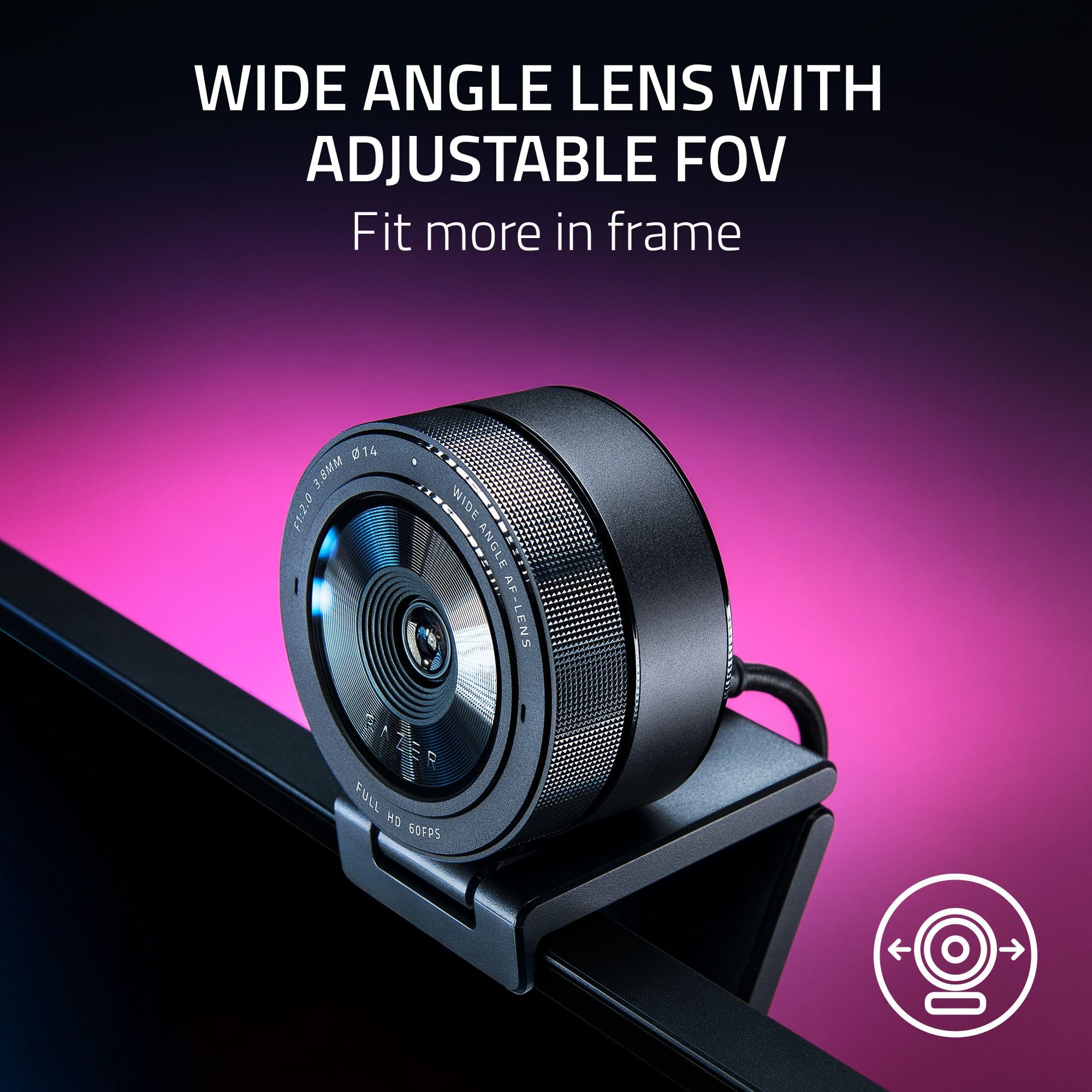 razer-kiyo-pro-webcam-full-hd-1080p-60fps-hdr-adaptive-light-sensor-wide-angle-l image 5