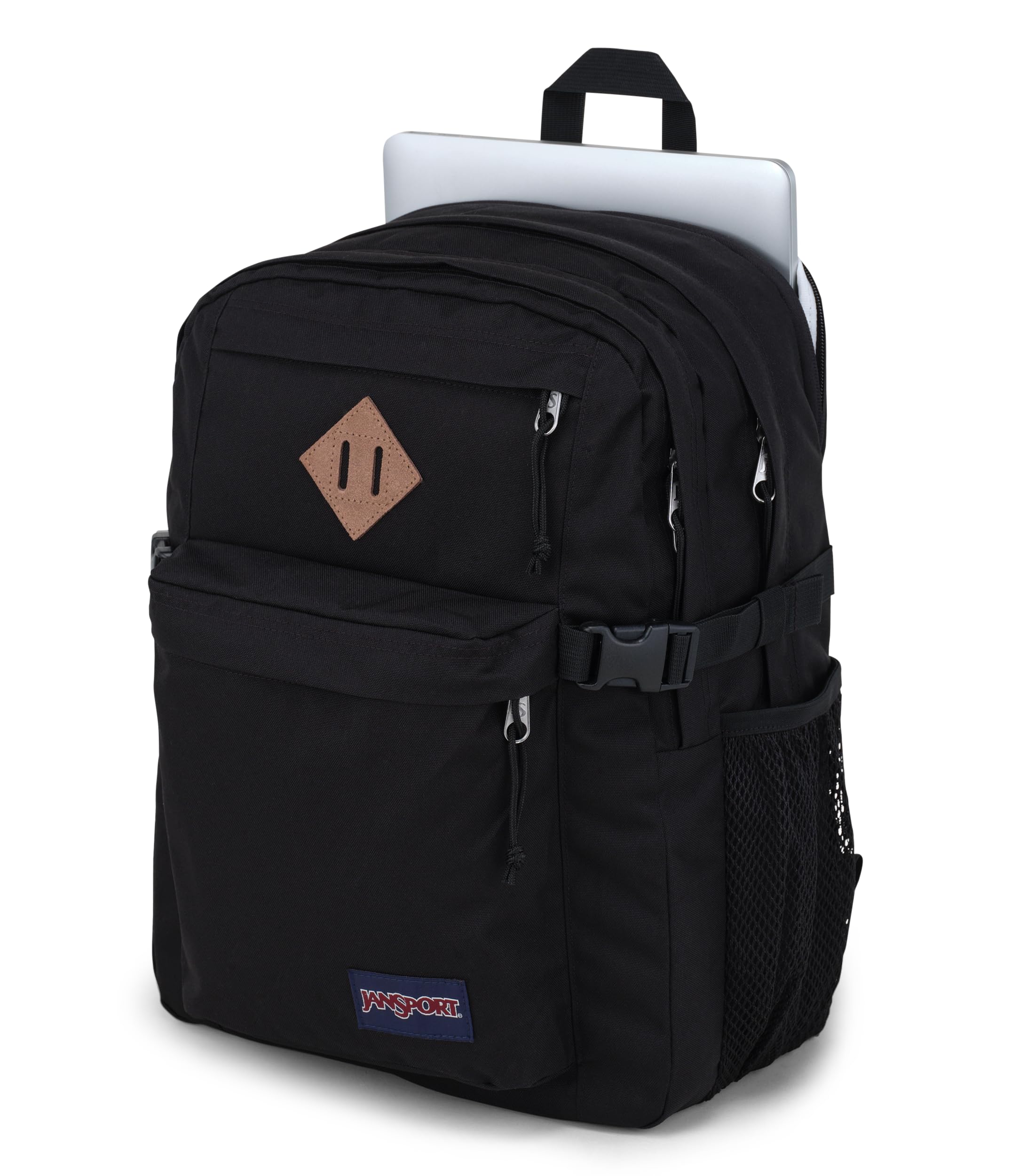 jansport-main-campus-backpack-black-large-travel-or-work-backpack-with-15-inch-l image 5