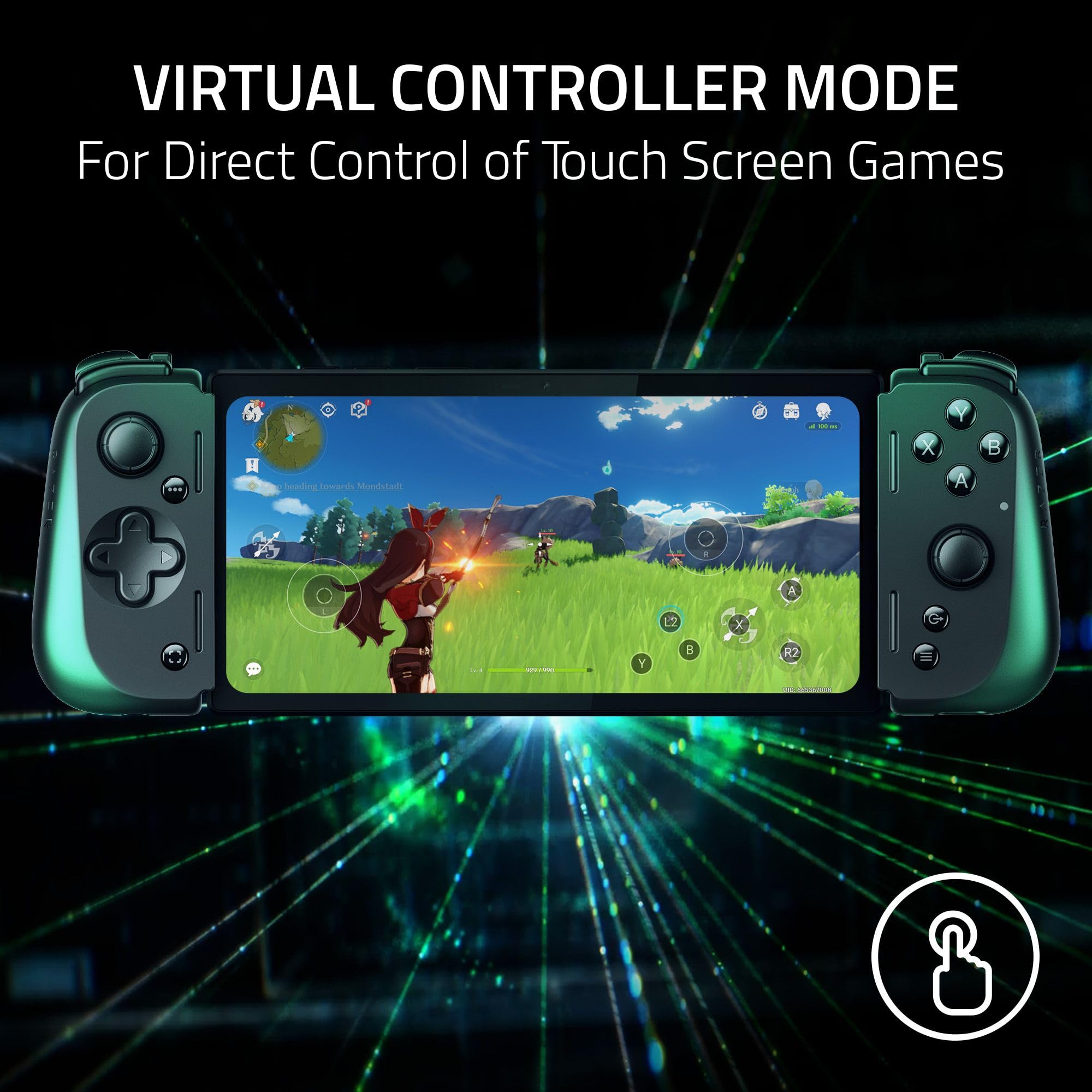 razer-edge-wifi-gaming-handheld-tablet-snapdragon-g3x-gen-1-6-8-144hz-amoled-fhd image 7