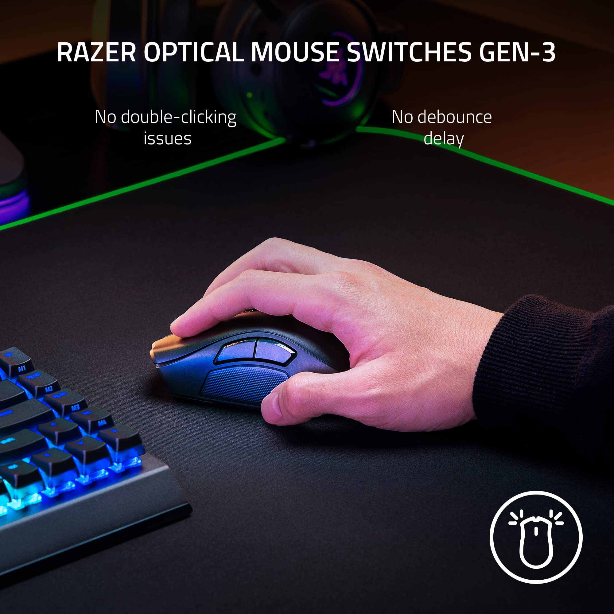 razer-naga-v2-pro-wireless-mmo-gaming-mouse-19-1-programmable-buttons-3-swappabl image 4