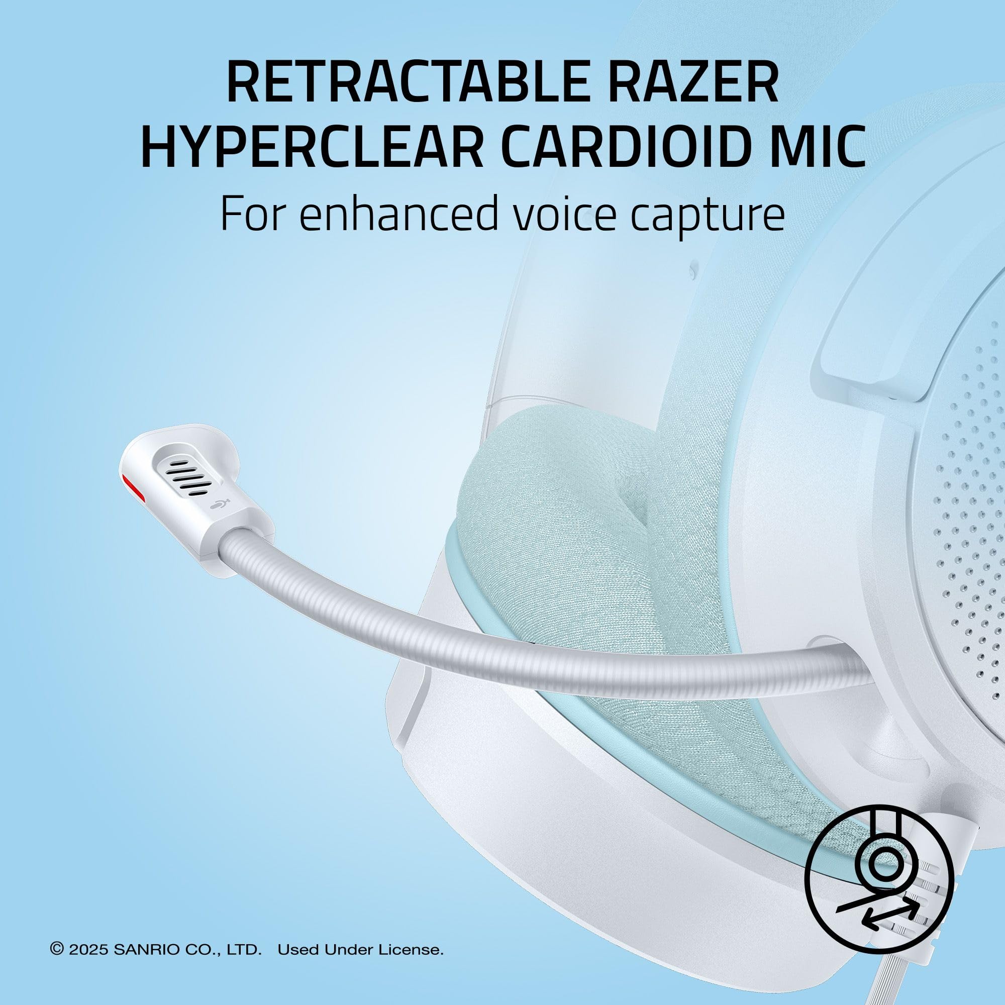 razer-kraken-v4-x-wired-gaming-headset-cinnamoroll-edition-triforce-40mm-drivers image 3