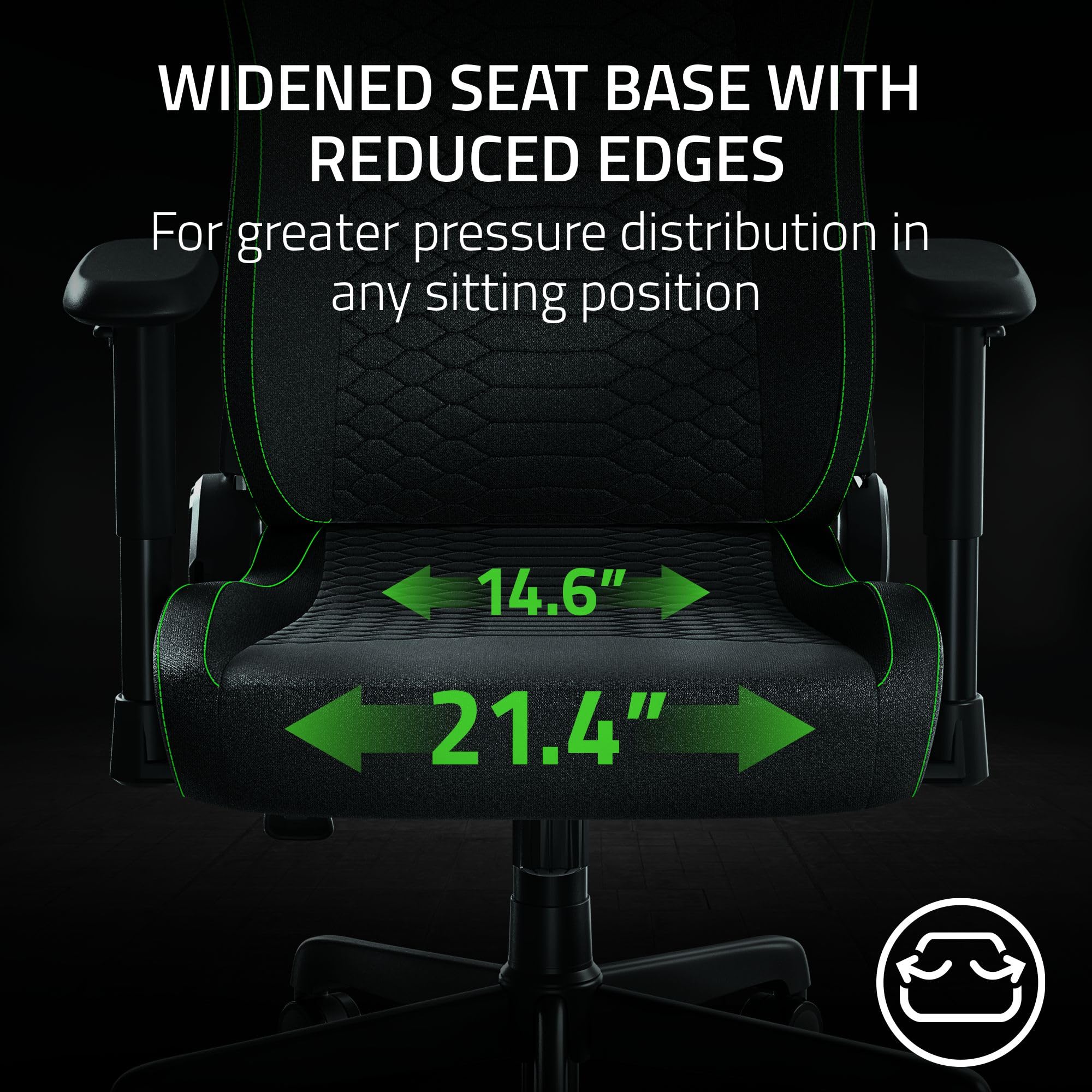 razer-iskur-v2-x-ergonomic-gaming-chair-l33t-edition-with-built-in-lumbar-suppor image 6