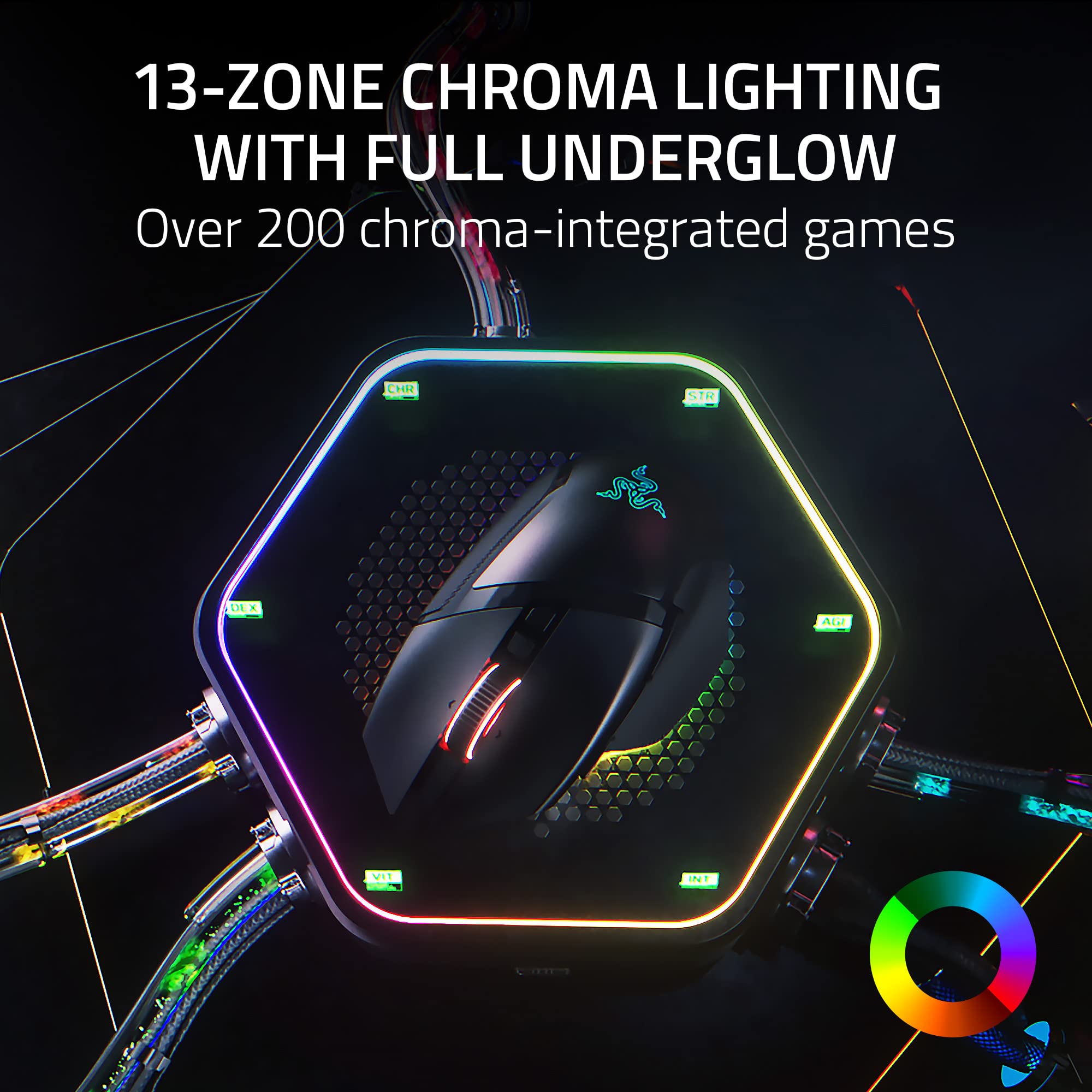 razer-basilisk-v3-pro-wireless-gaming-mouse-hyperscroll-tilt-wheel-30k-dpi-focus image 3