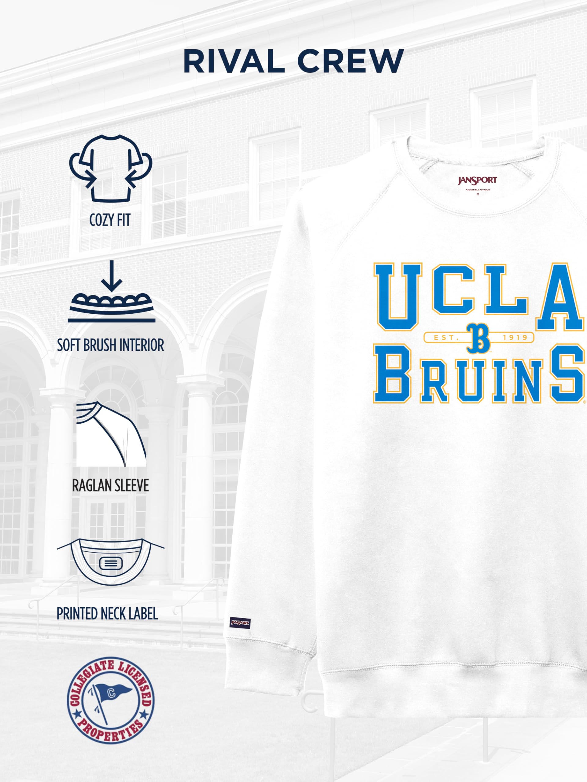 jansport-ncaa-officially-licensed-rival-crew-sweatshirt-long-sleeve-graphic-pull image 5