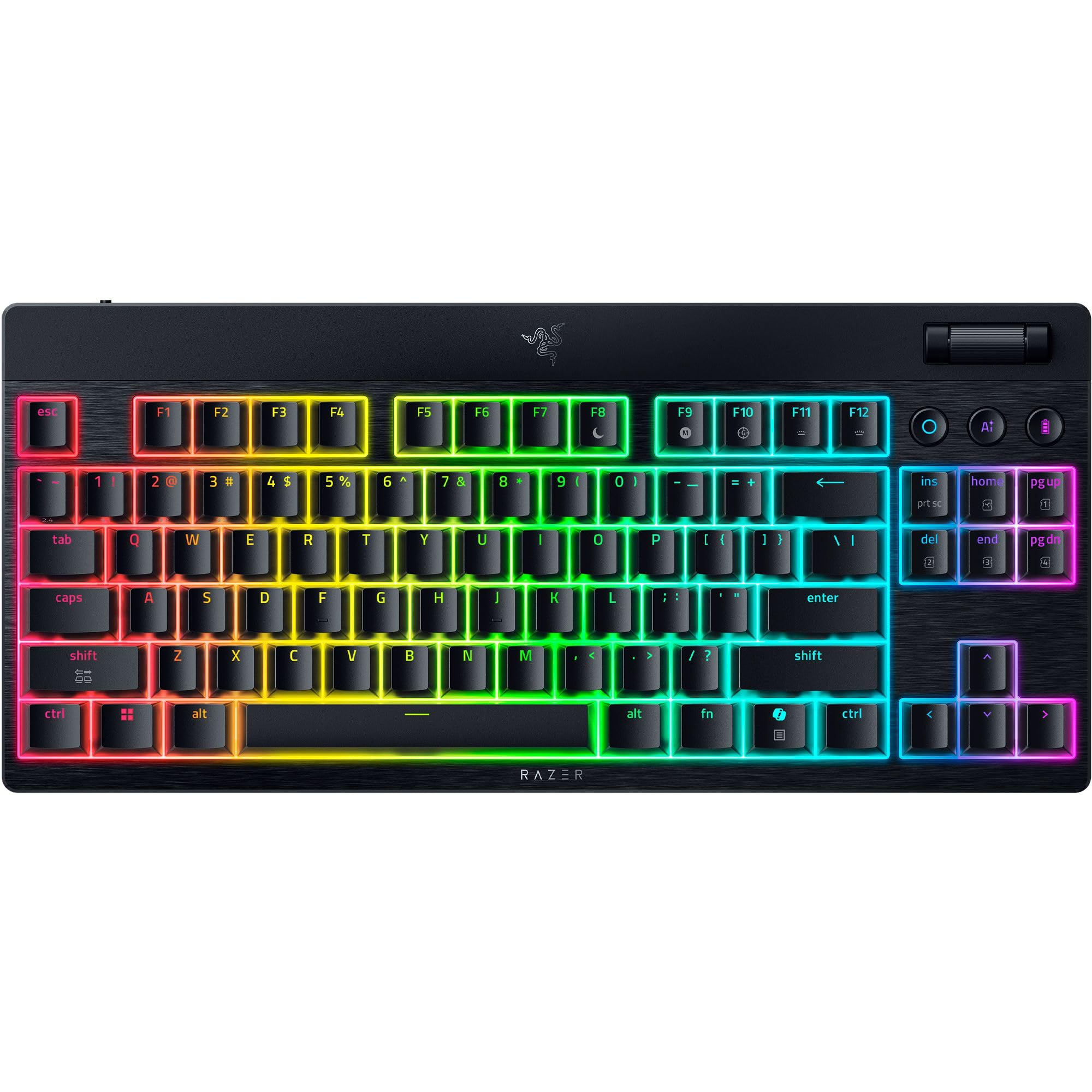 razer-blackwidow-v4-low-profile-tkl-hyperspeed-wireless-gaming-keyboard-green-me image 1
